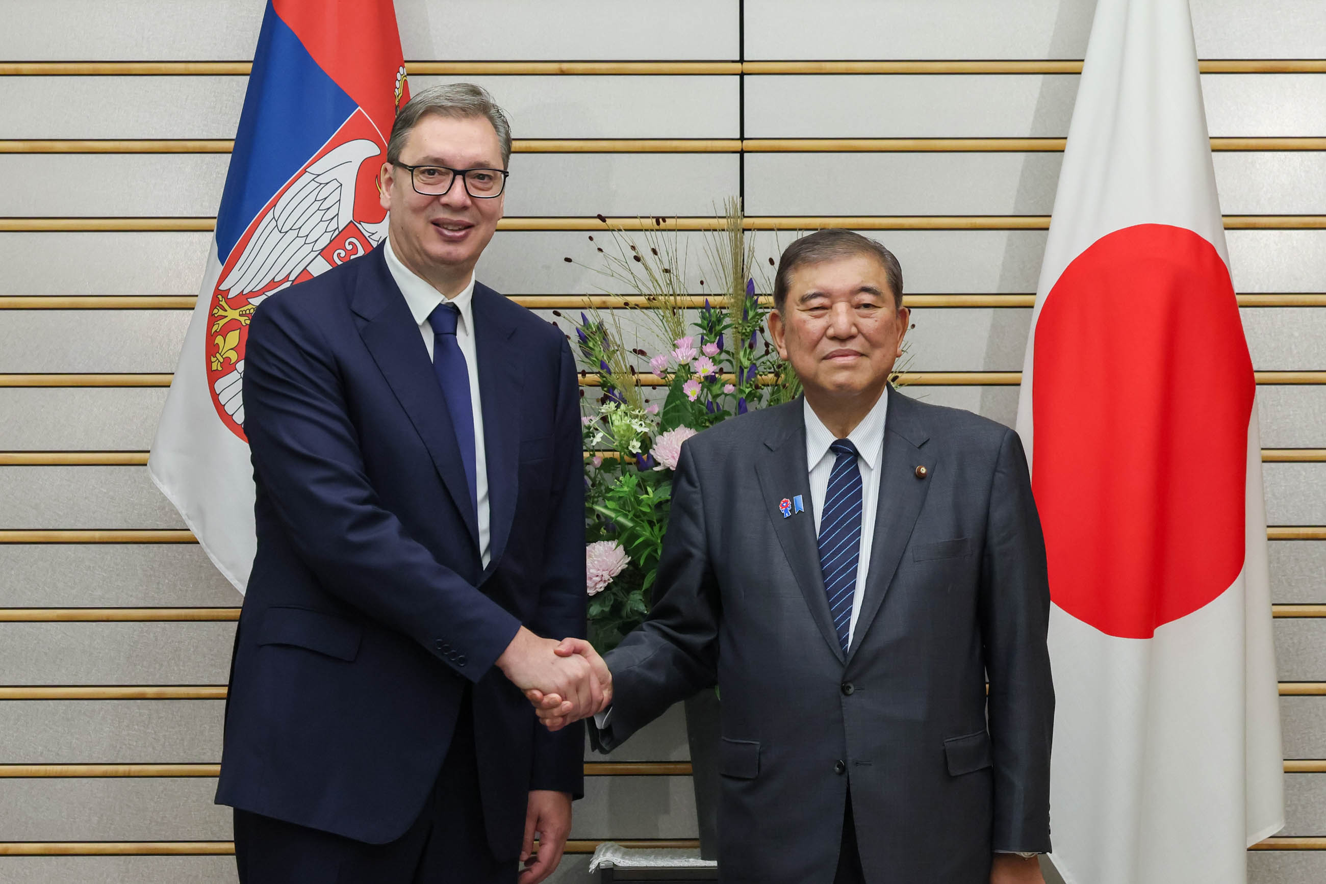 Meeting with President Vučić of the Republic of Serbia
