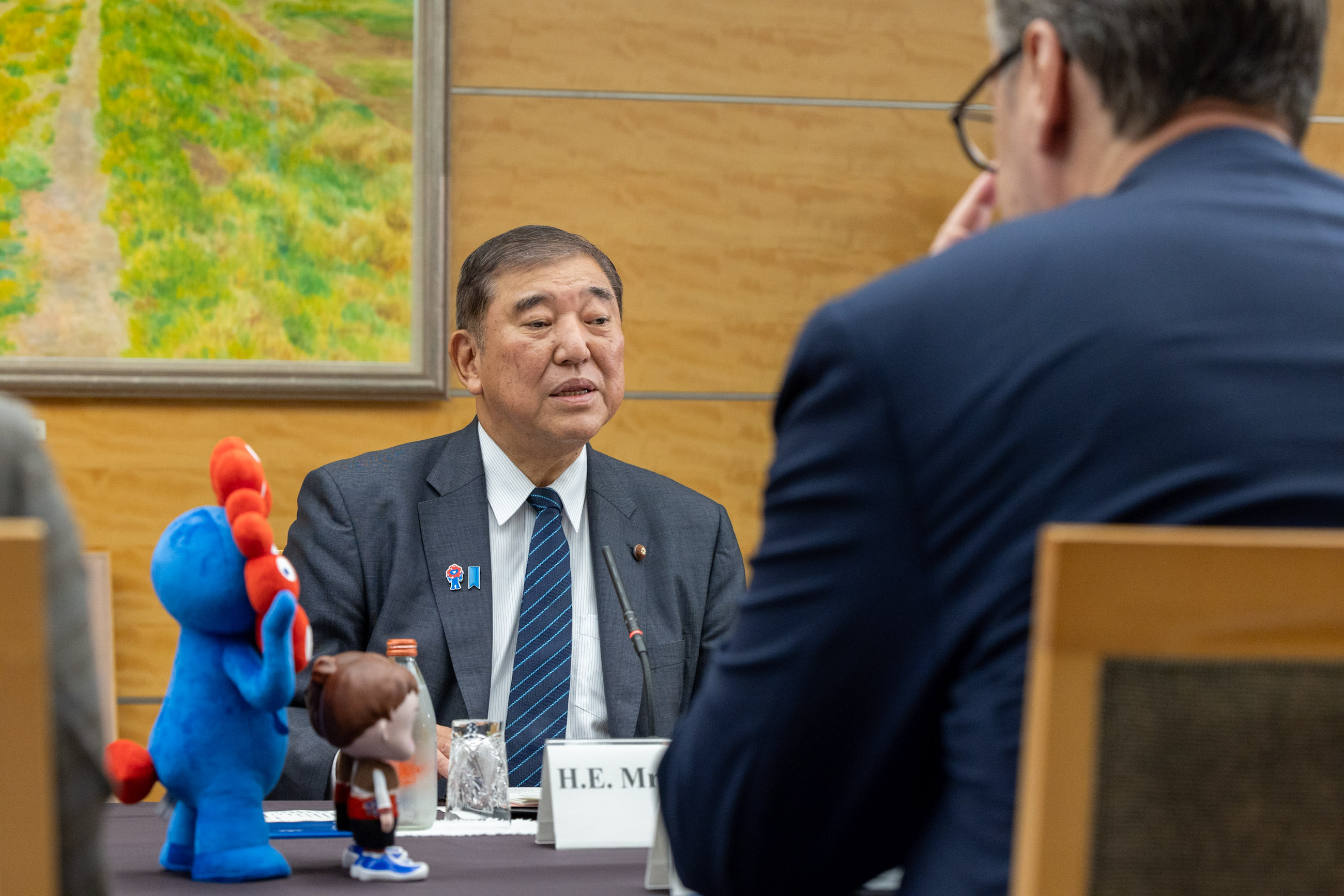 Prime Minister Ishiba holding a meeting with President Vučić (6)