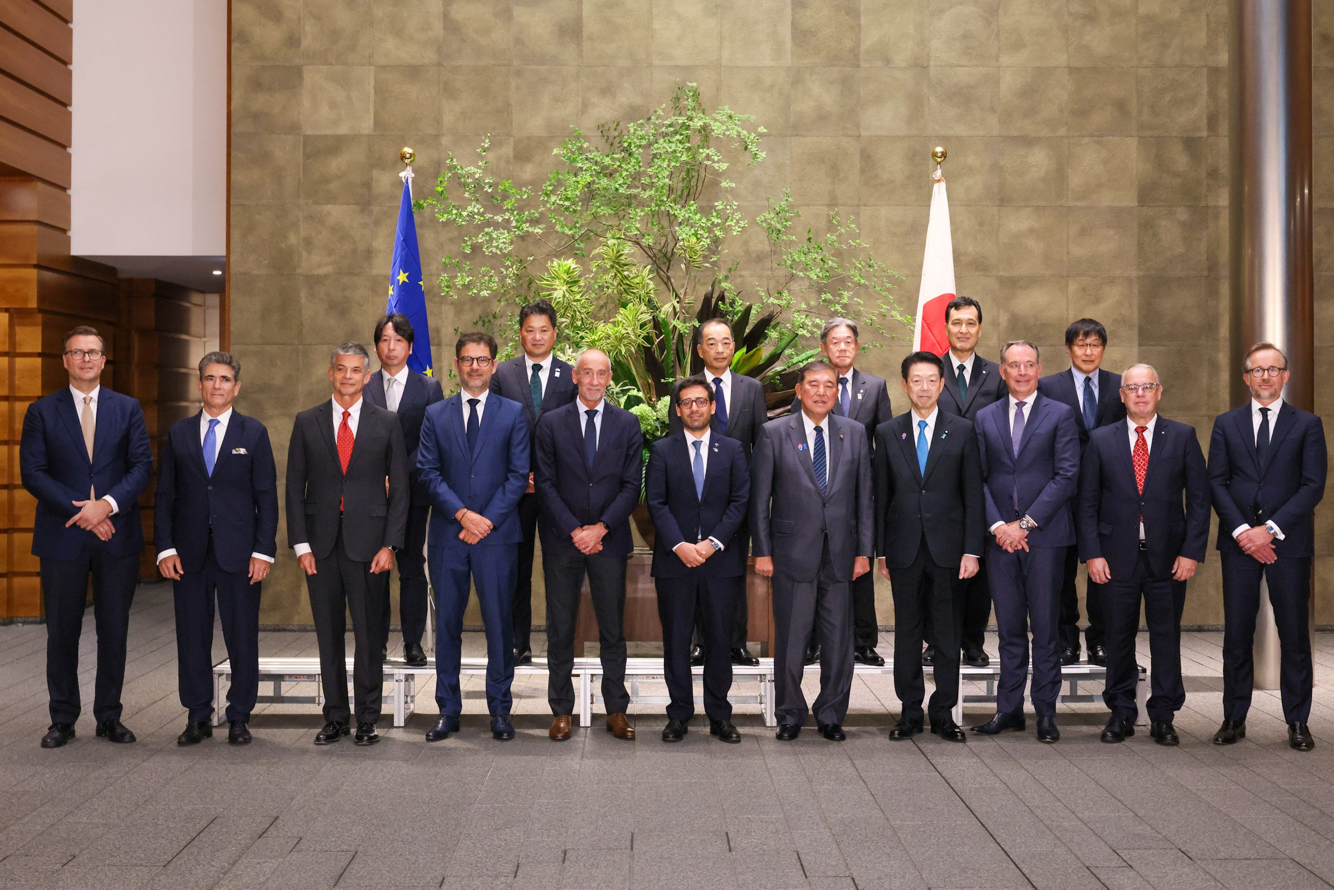 Courtesy Call from Executive Vice-President Séjourné of the European Commission and Representatives of Japanese and EU Companies