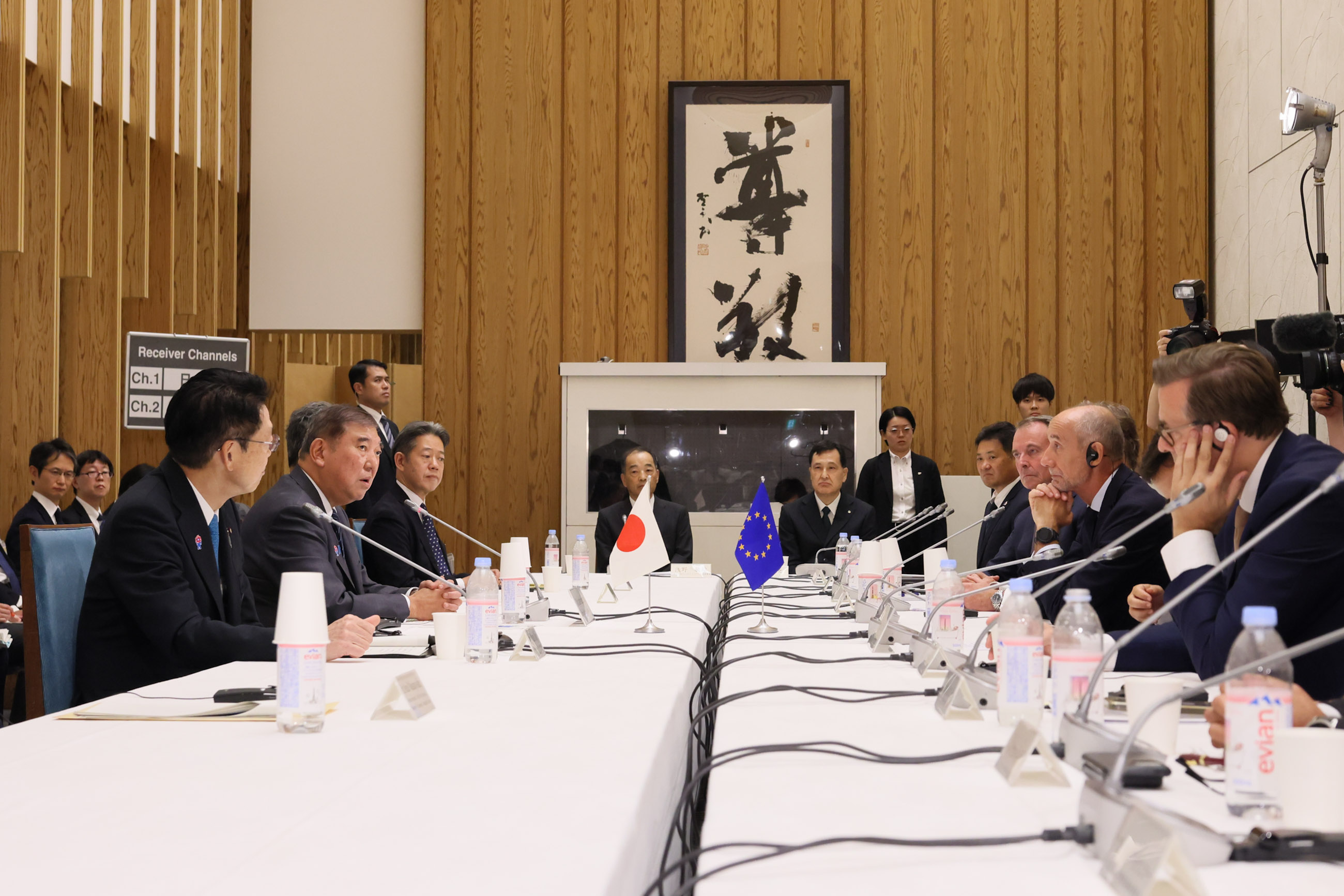 Prime Minister Ishiba receiving a courtesy call (5)