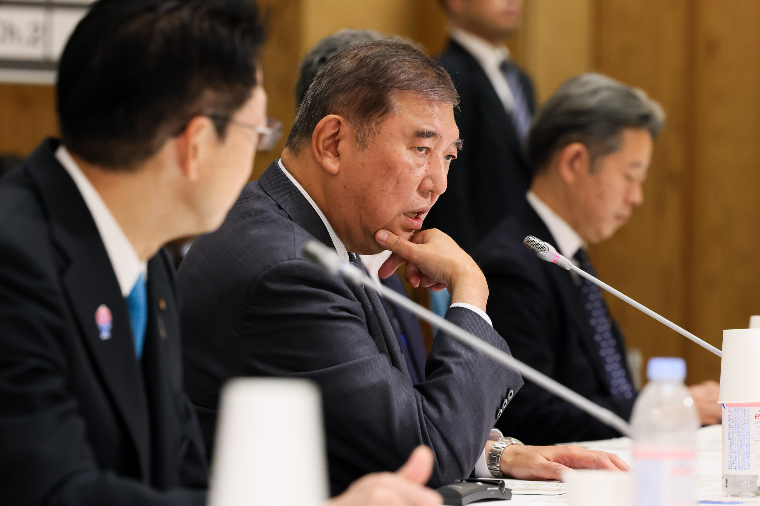 Prime Minister Ishiba receiving a courtesy call (6)