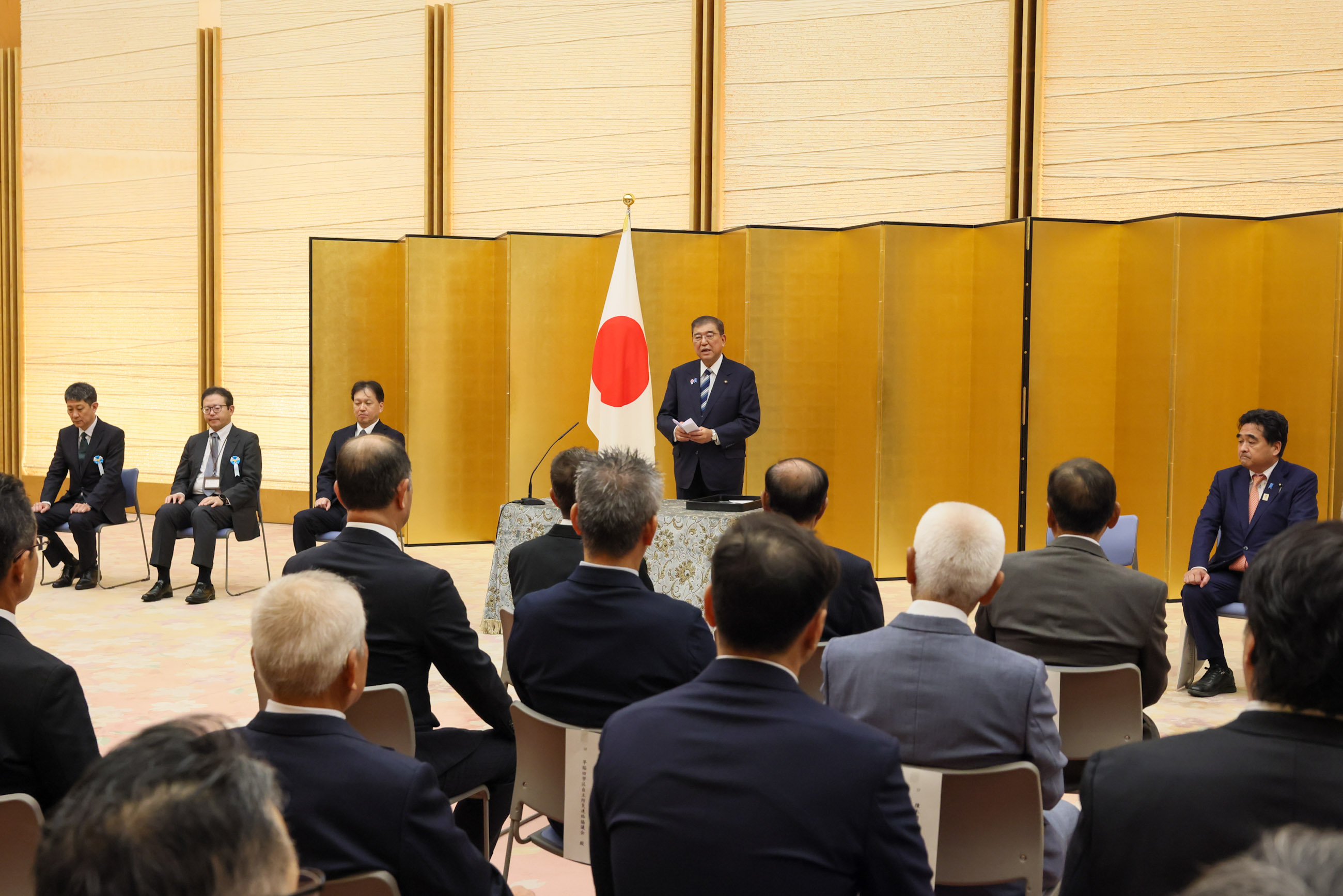 Award Ceremony to Present the Prime Minister’s Commendations to Contributors for Disaster Prevention