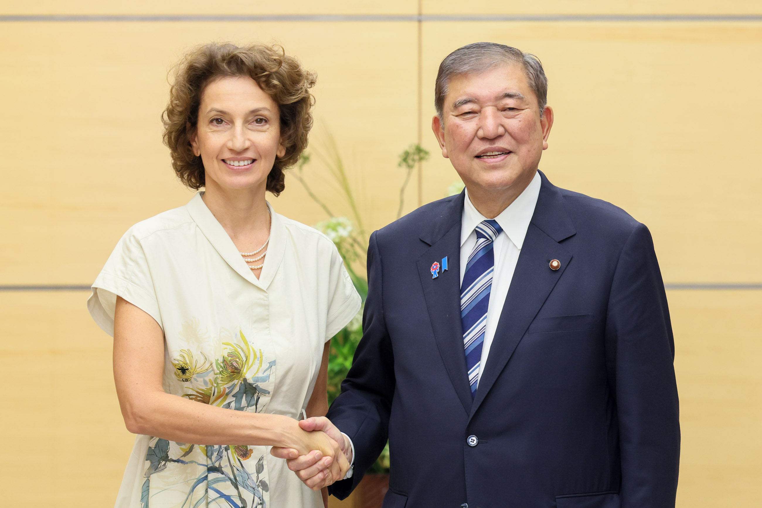 Courtesy Call from H.E. Ms. Audrey Azoulay, Director-General of UNESCO