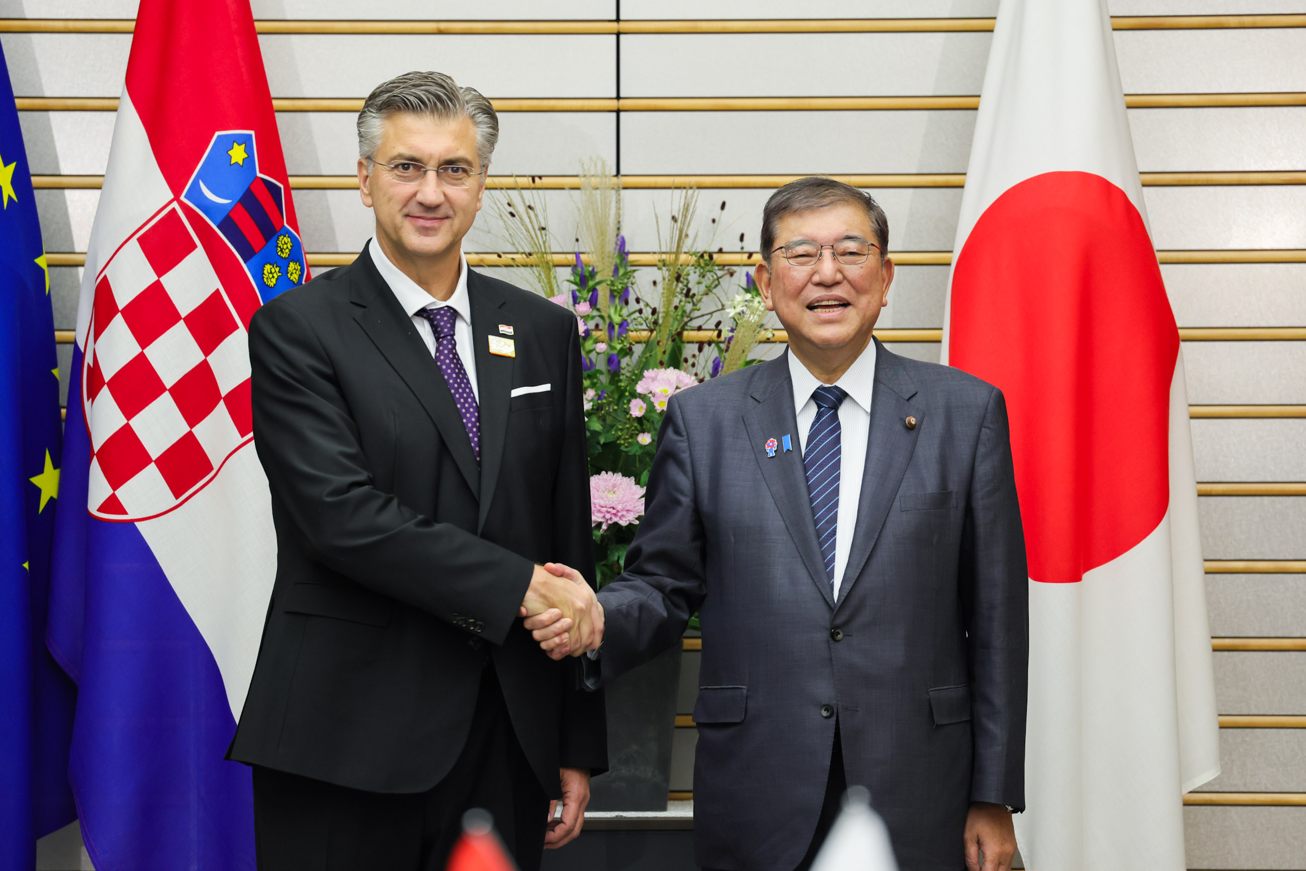 Japan-Croatia Summit Meeting