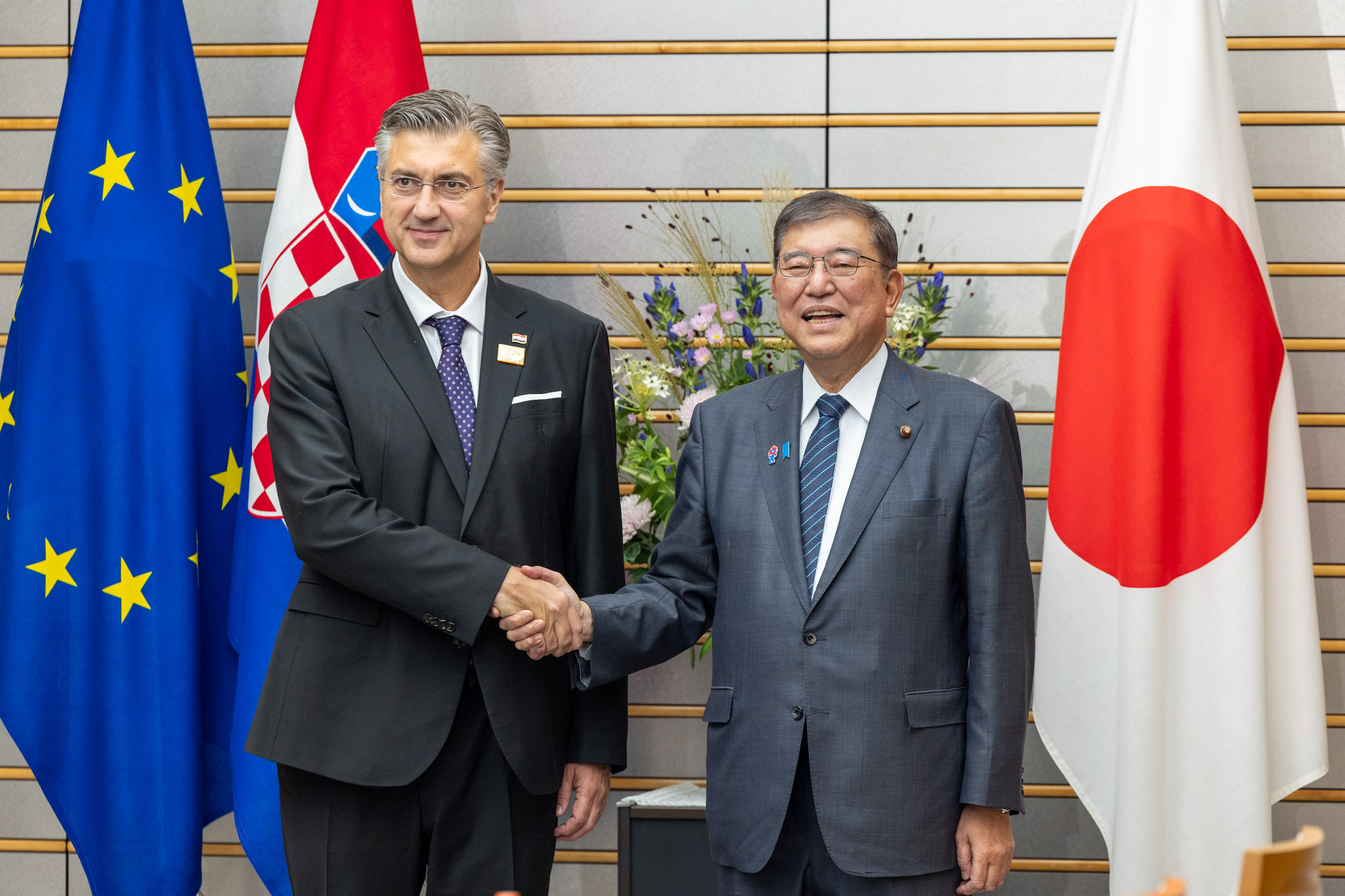 Japan-Croatia Summit Meeting (3)