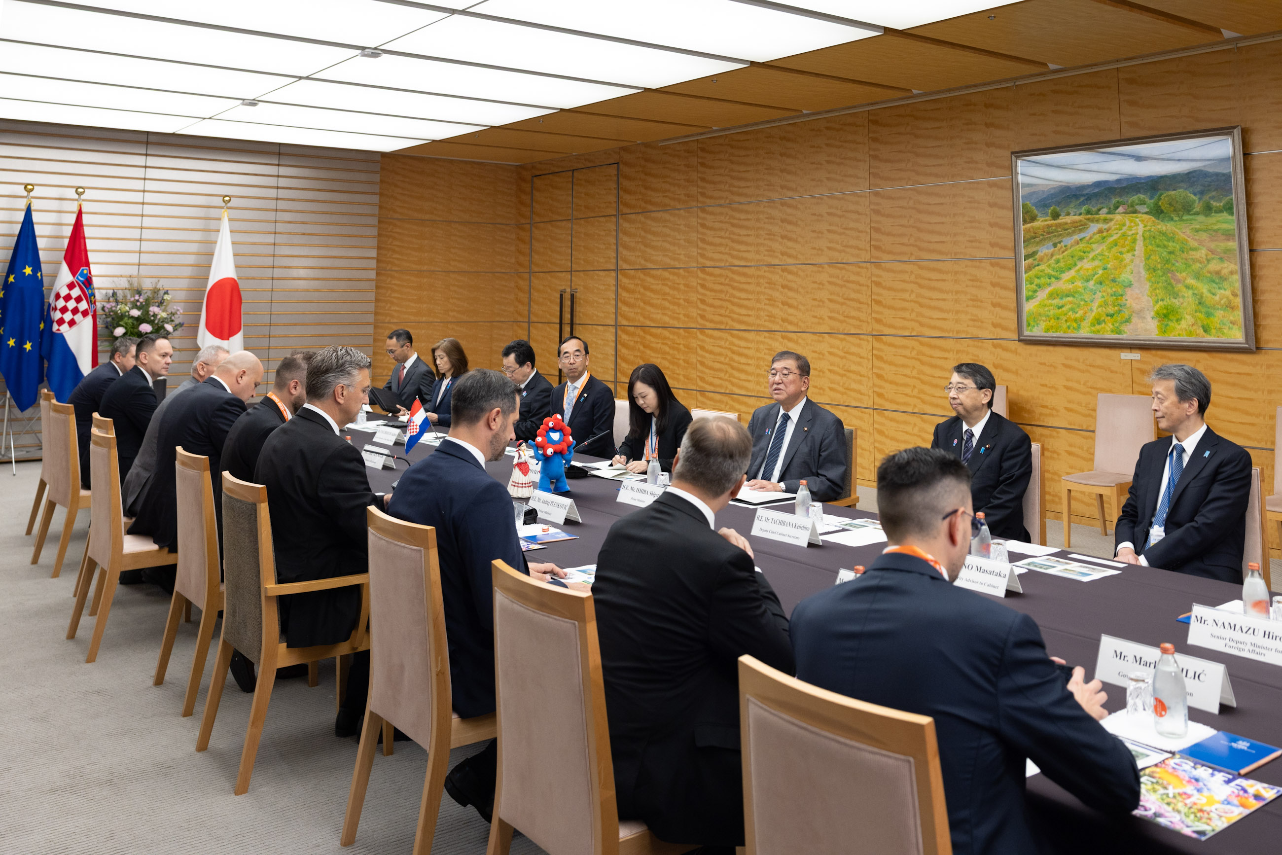 Japan-Croatia Summit Meeting (6)