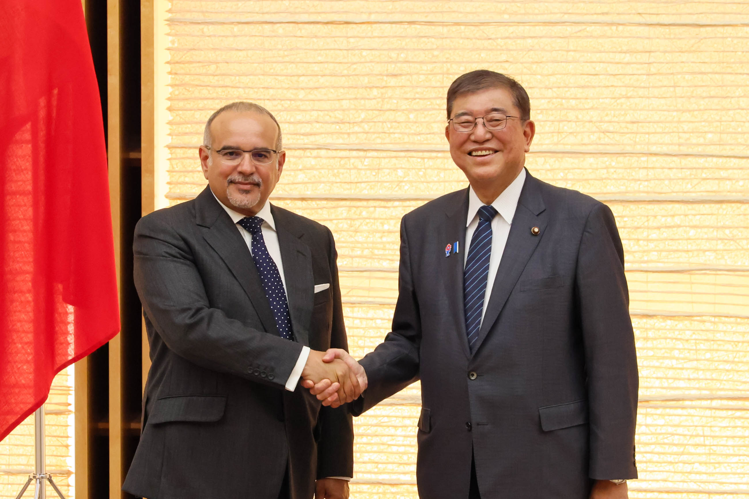 Meeting with His Royal Highness Prince Salman bin Hamad Al Khalifa, Crown Prince and Prime Minister of the Kingdom of Bahrain