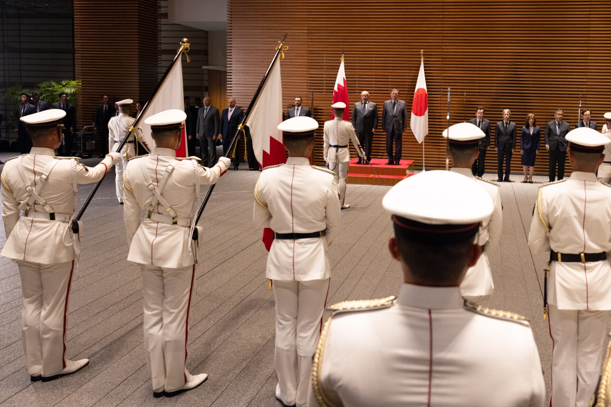 Salute and guard of honor ceremony (3)