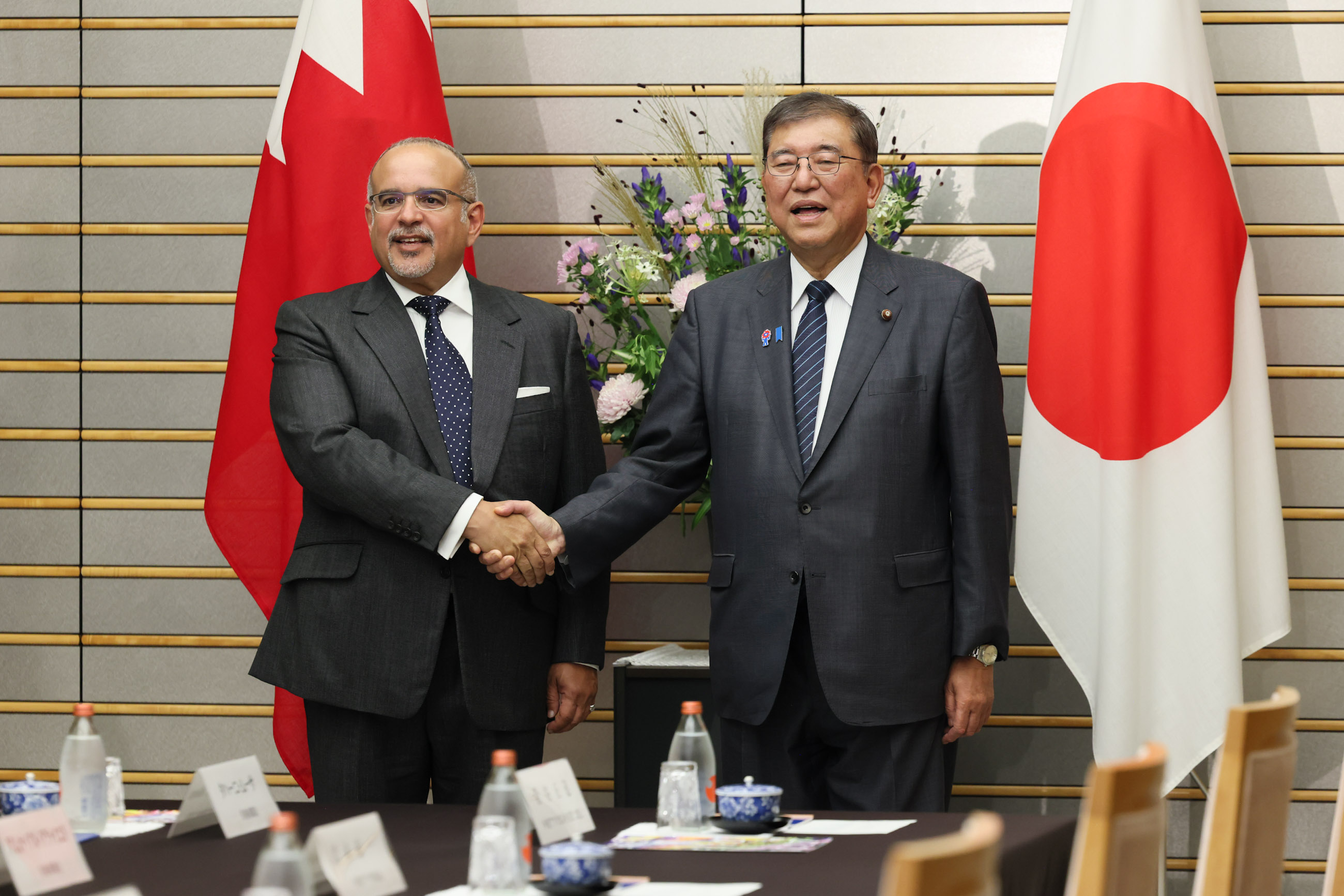 Meeting with His Royal Highness Crown Prince and Prime Minister Salman (2)