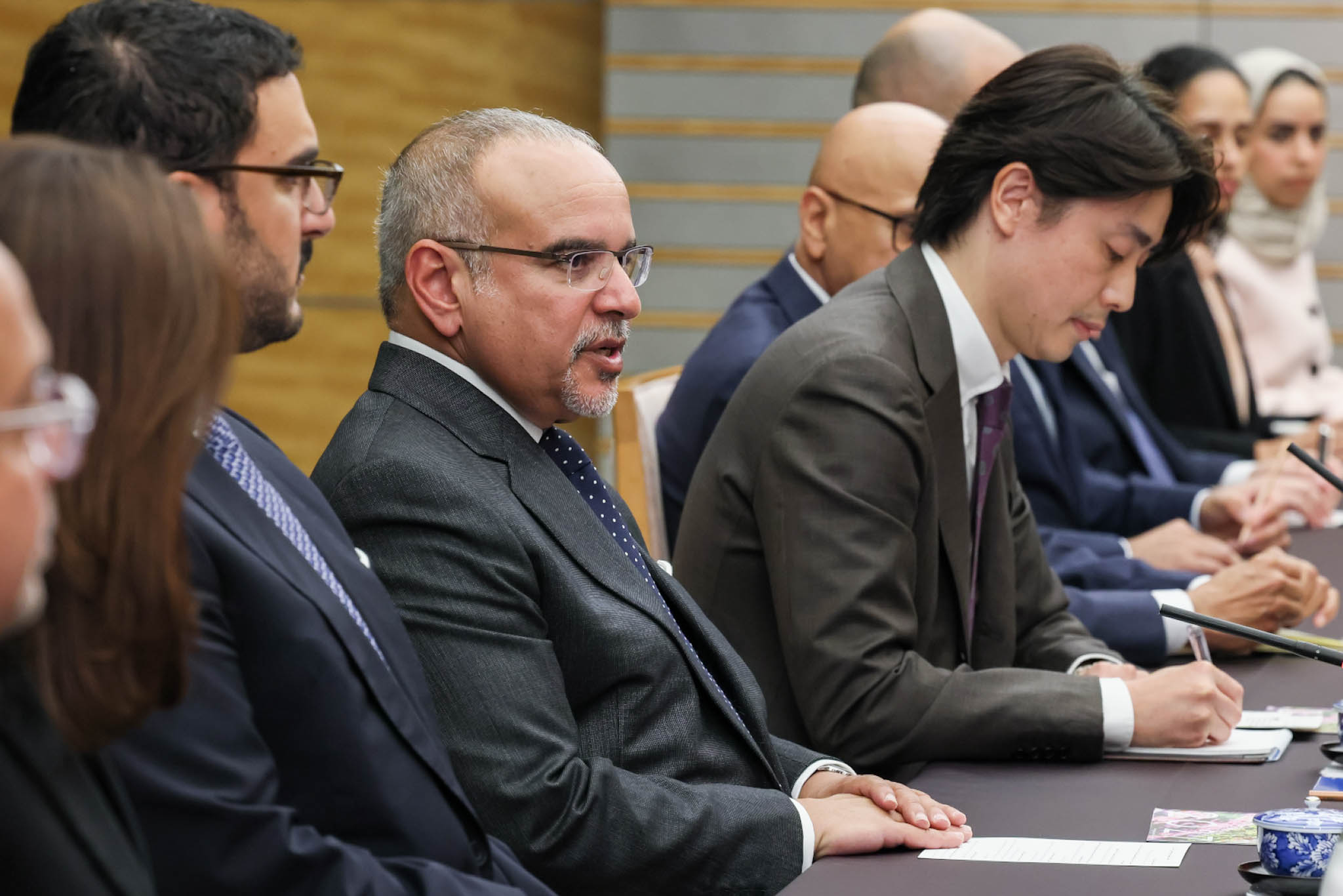 Meeting with His Royal Highness Crown Prince and Prime Minister Salman (5)