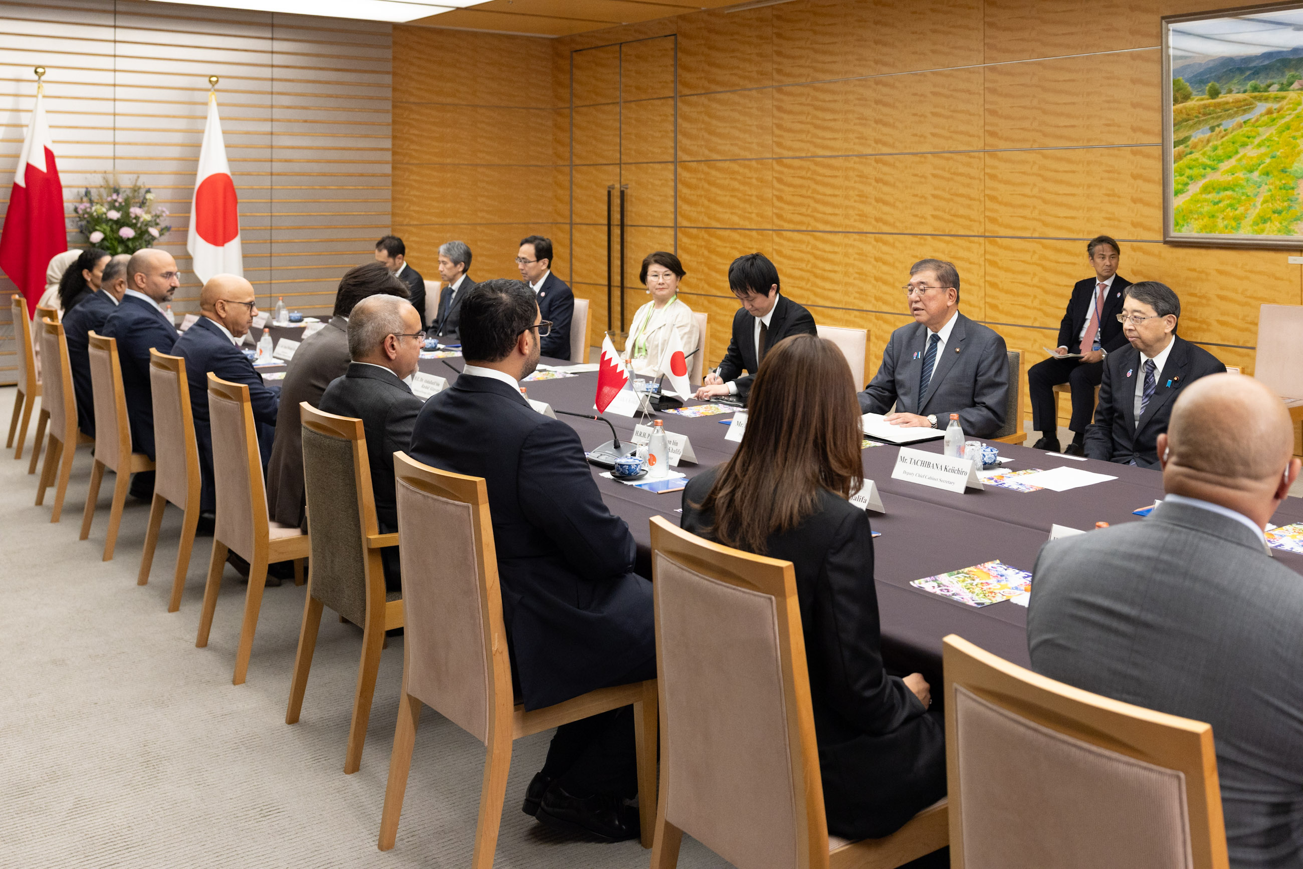 Meeting with His Royal Highness Crown Prince and Prime Minister Salman (6)
