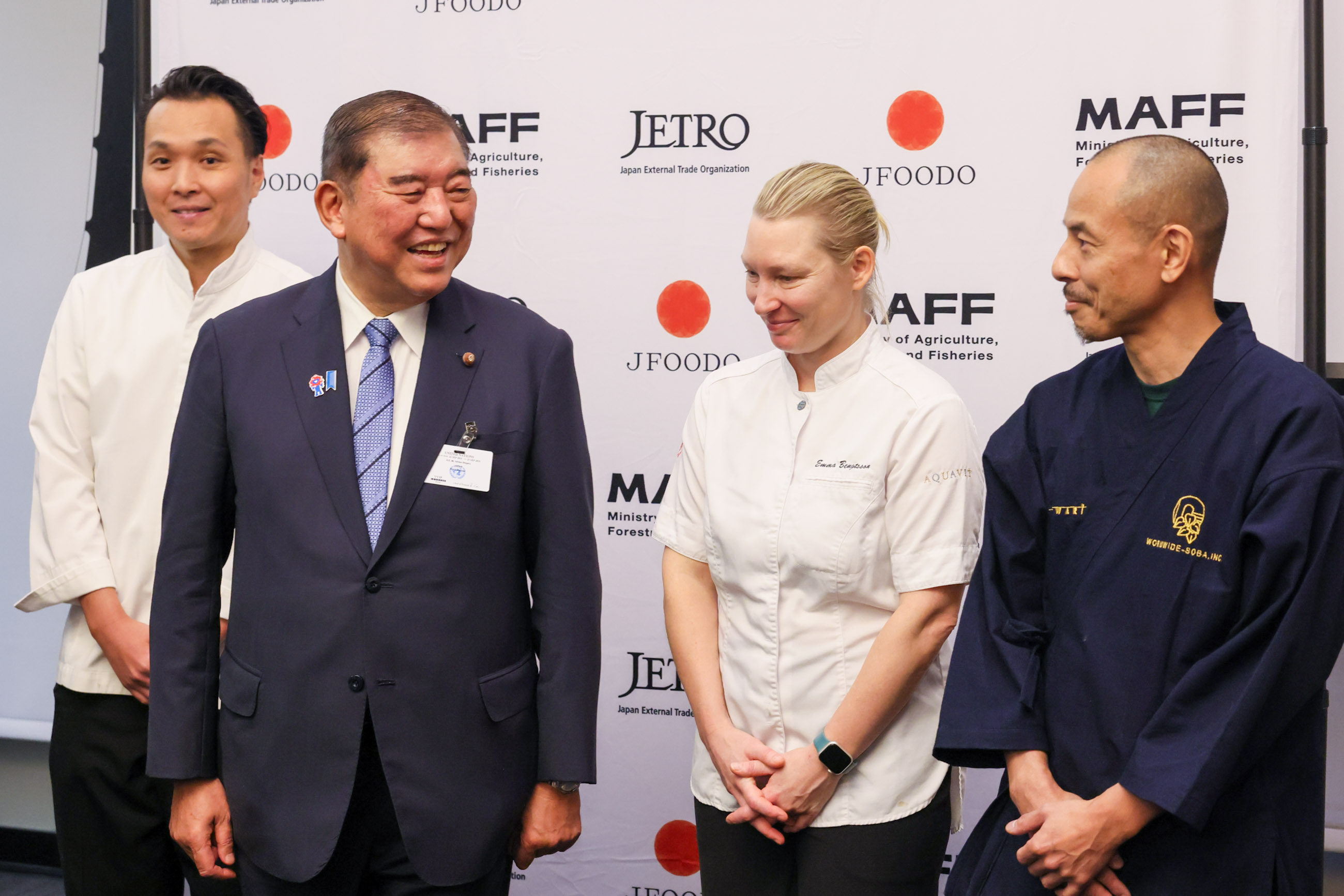 Prime Minister Ishiba attending the Japanese food promotion event (3)