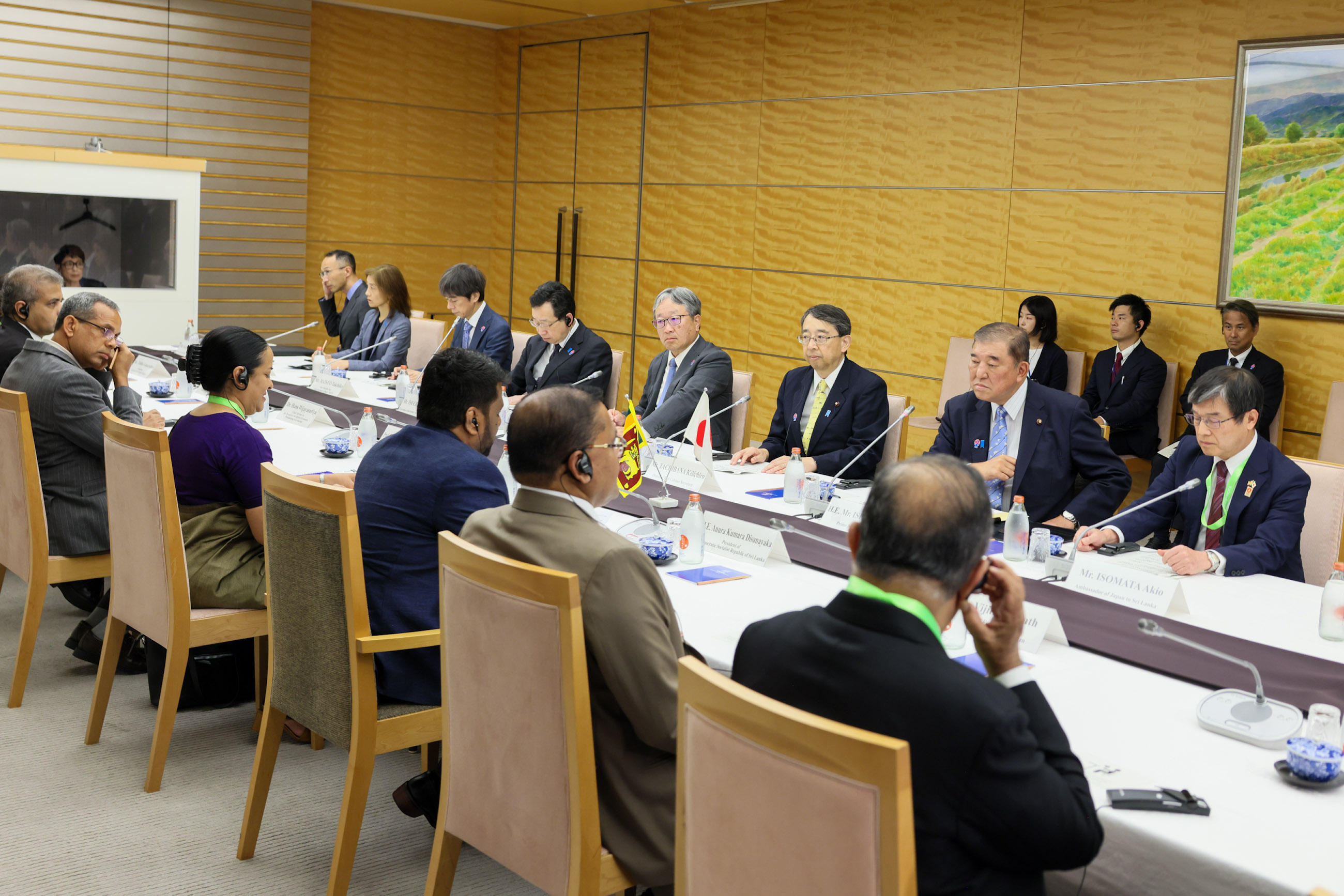 Japan-Sri Lanka Summit Meeting (6)