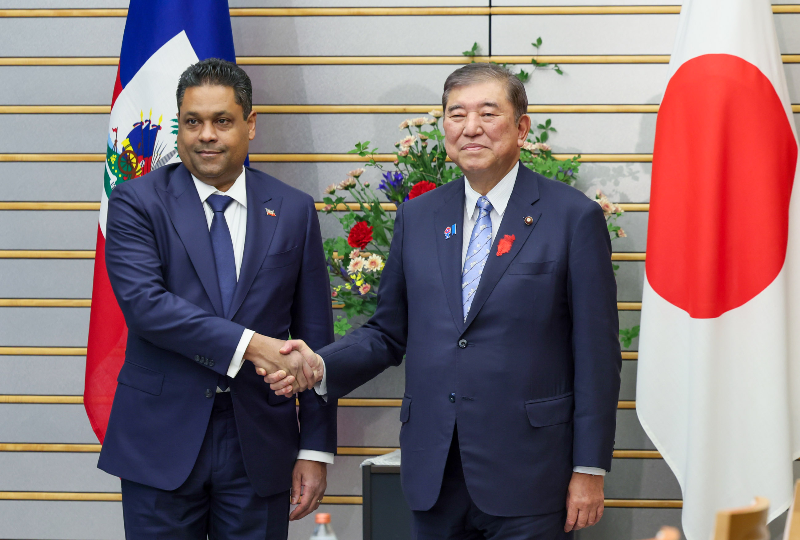 Japan-Haiti Summit Meeting (2)