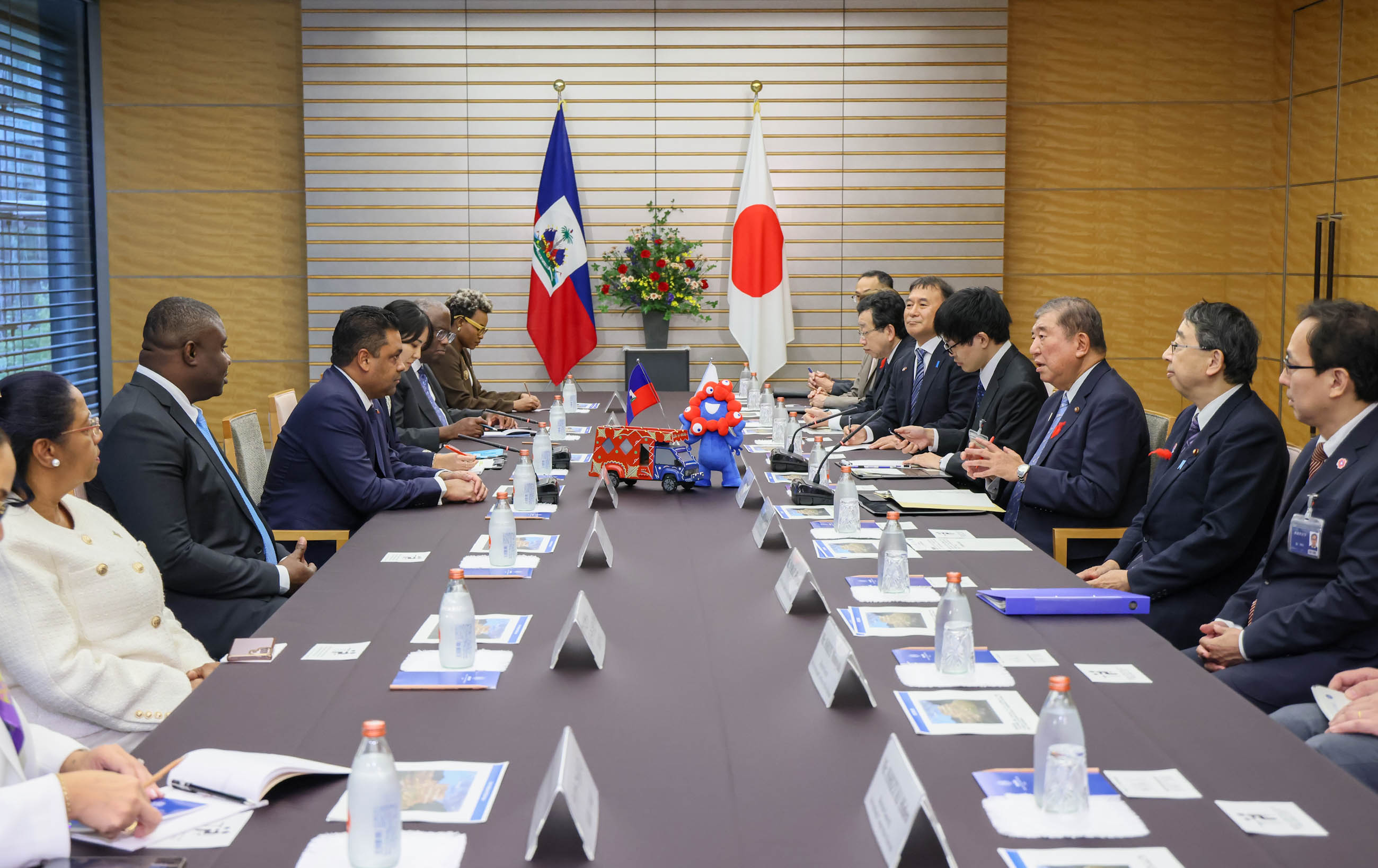 Japan-Haiti Summit Meeting (3)