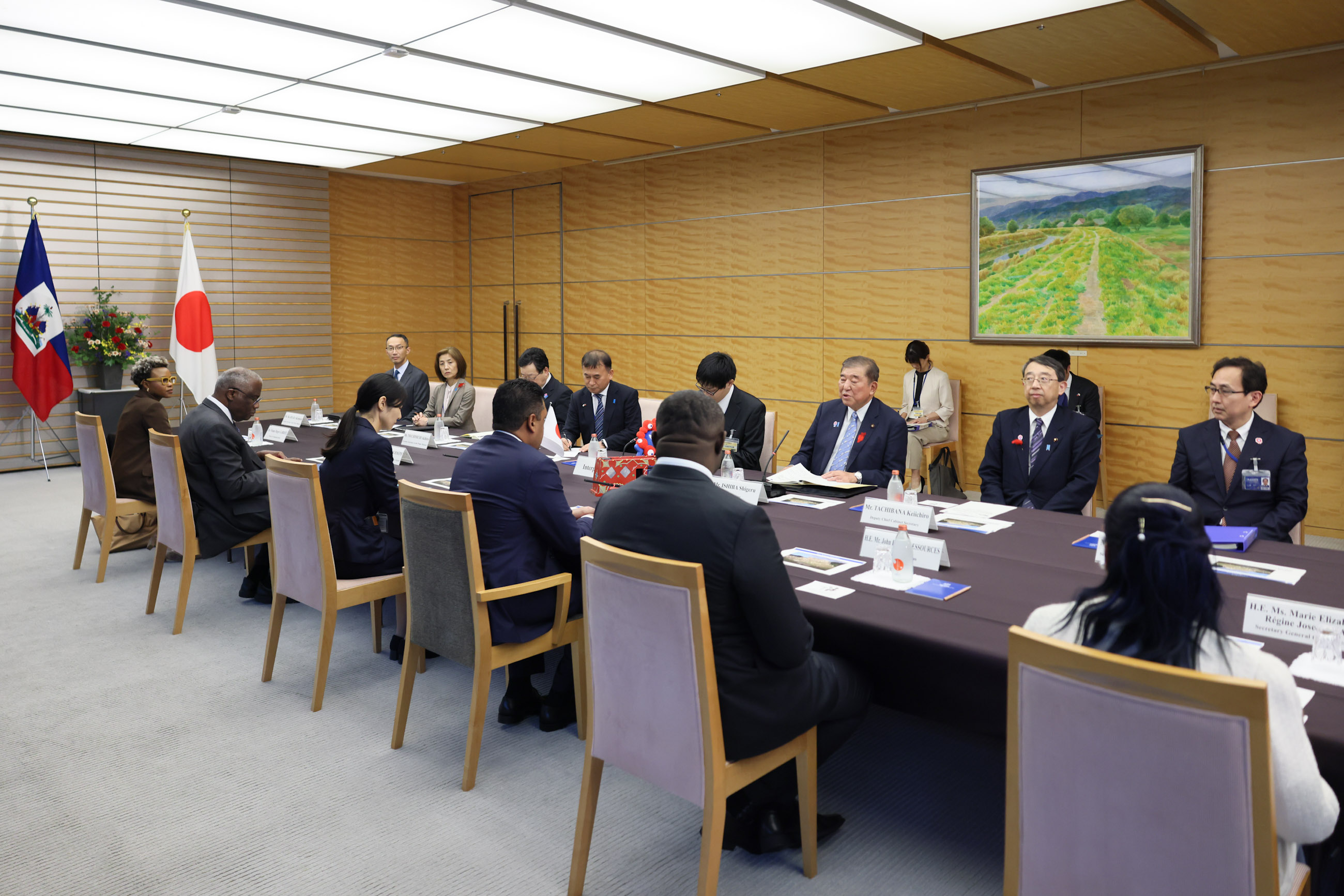 Japan-Haiti Summit Meeting (6)