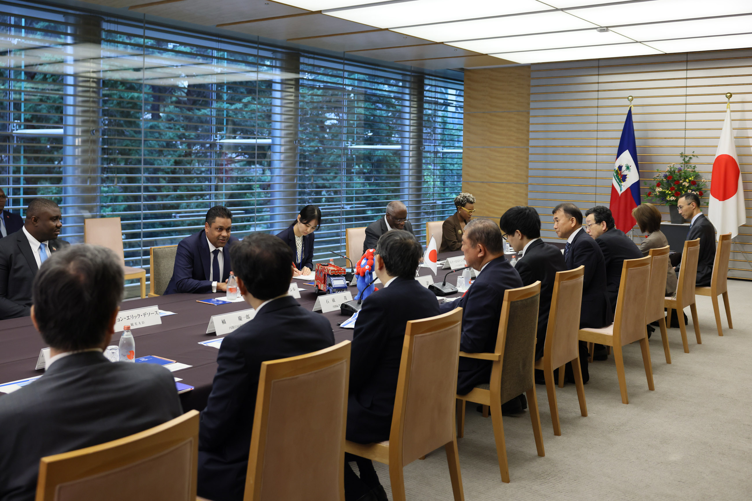 Japan-Haiti Summit Meeting (8)