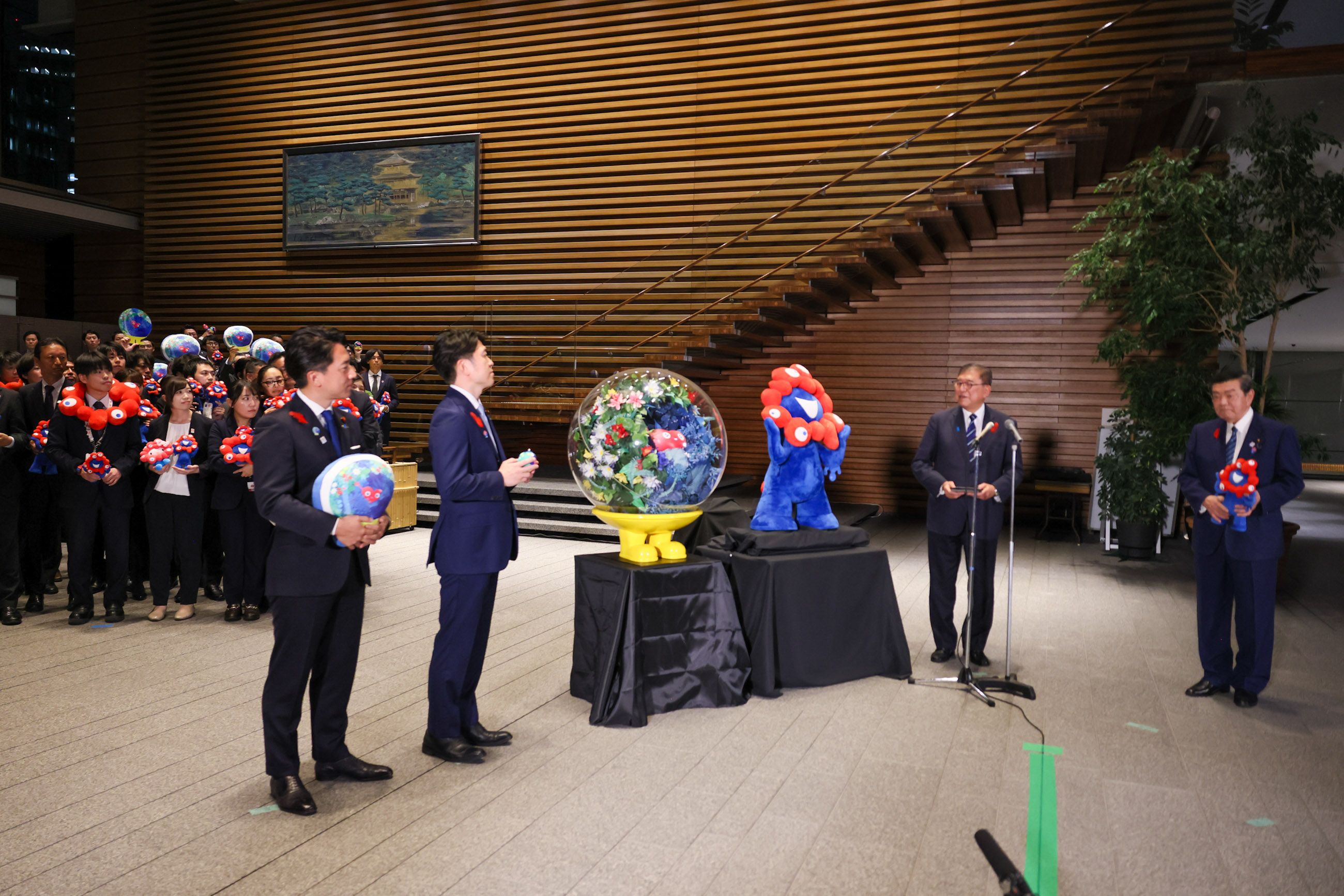 Prime Minister Ishiba delivering farewell remarks (2)
