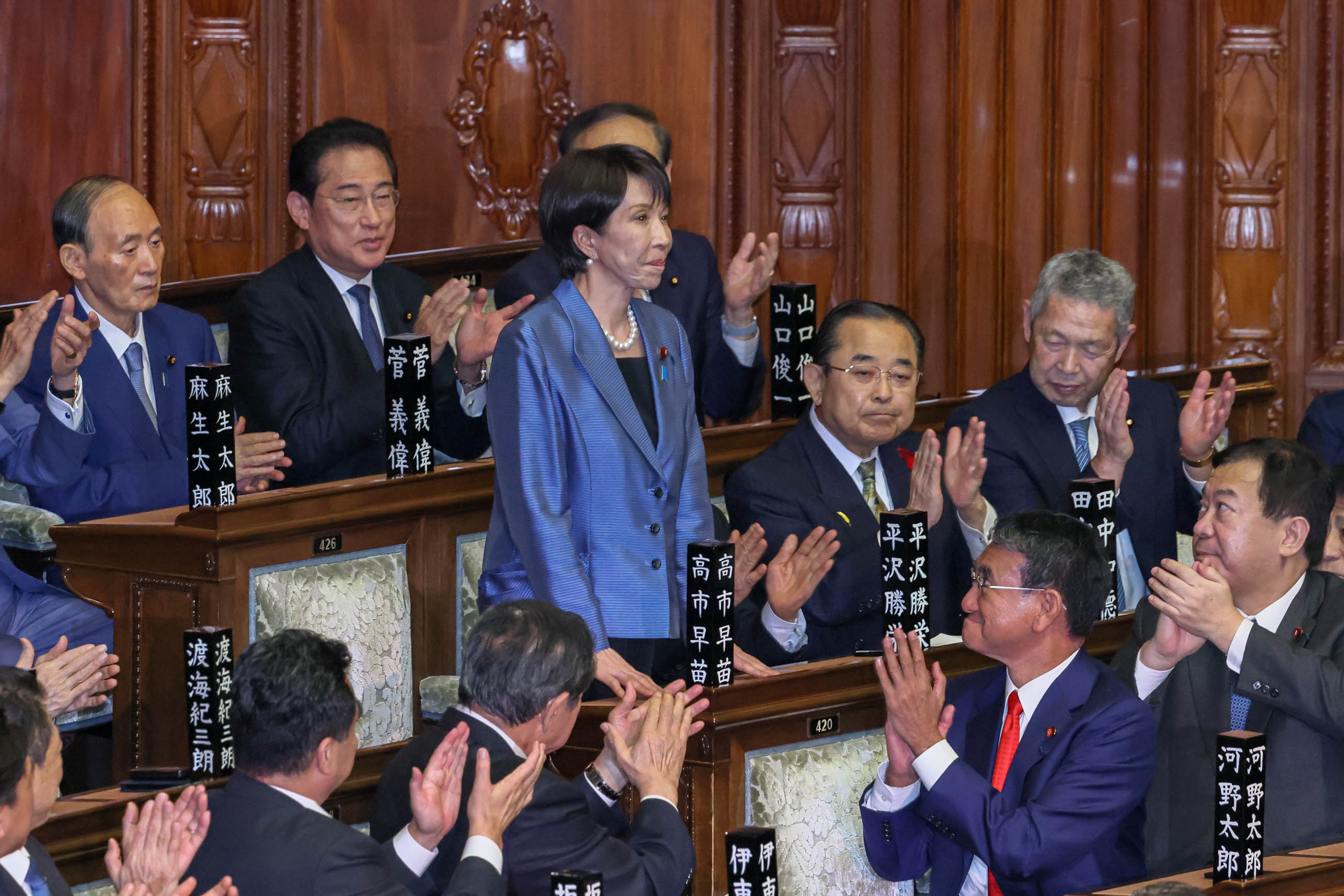 Ms. Takaichi following her designation as the Prime Minister (3)