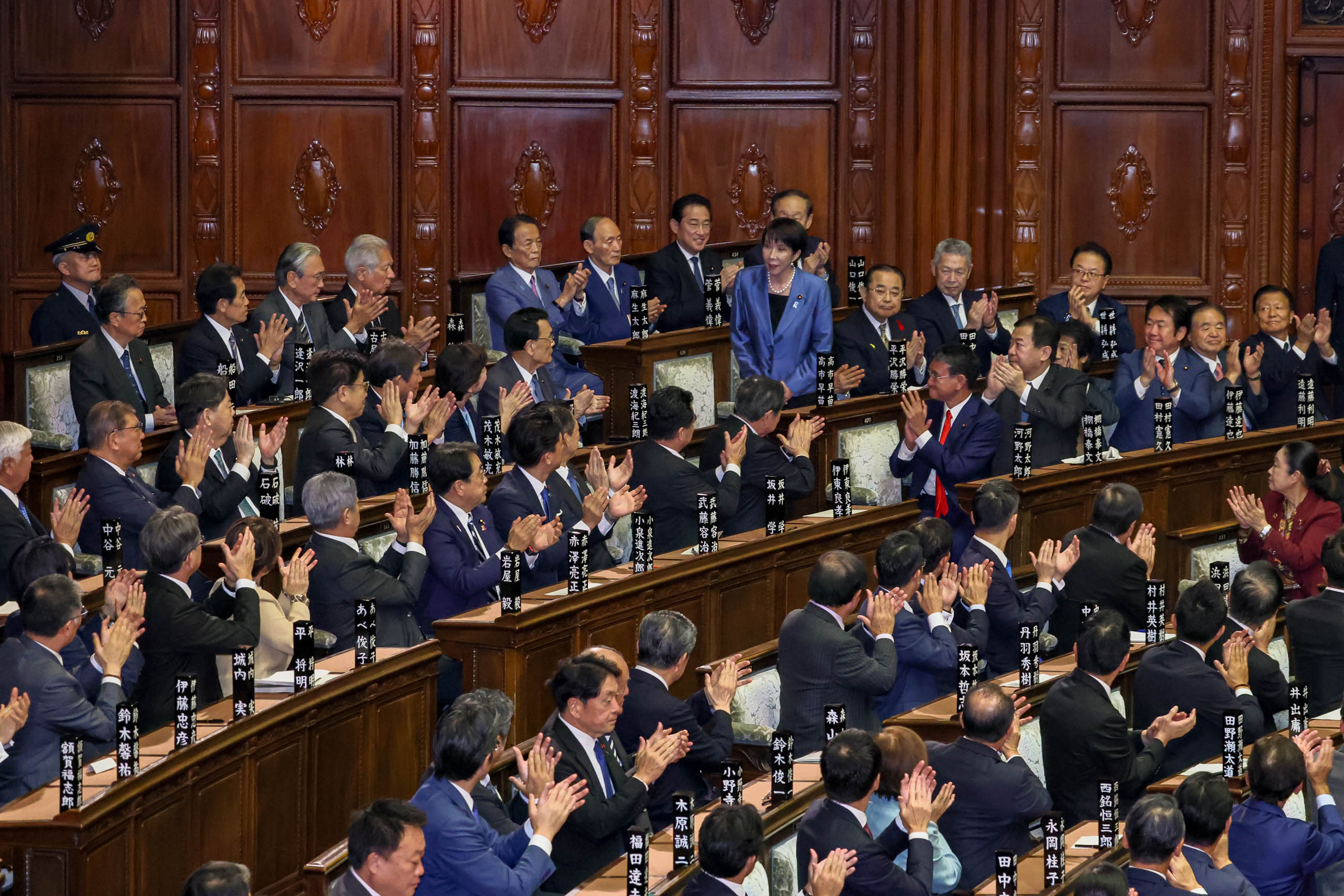 Ms. Takaichi following her designation as the Prime Minister (4)