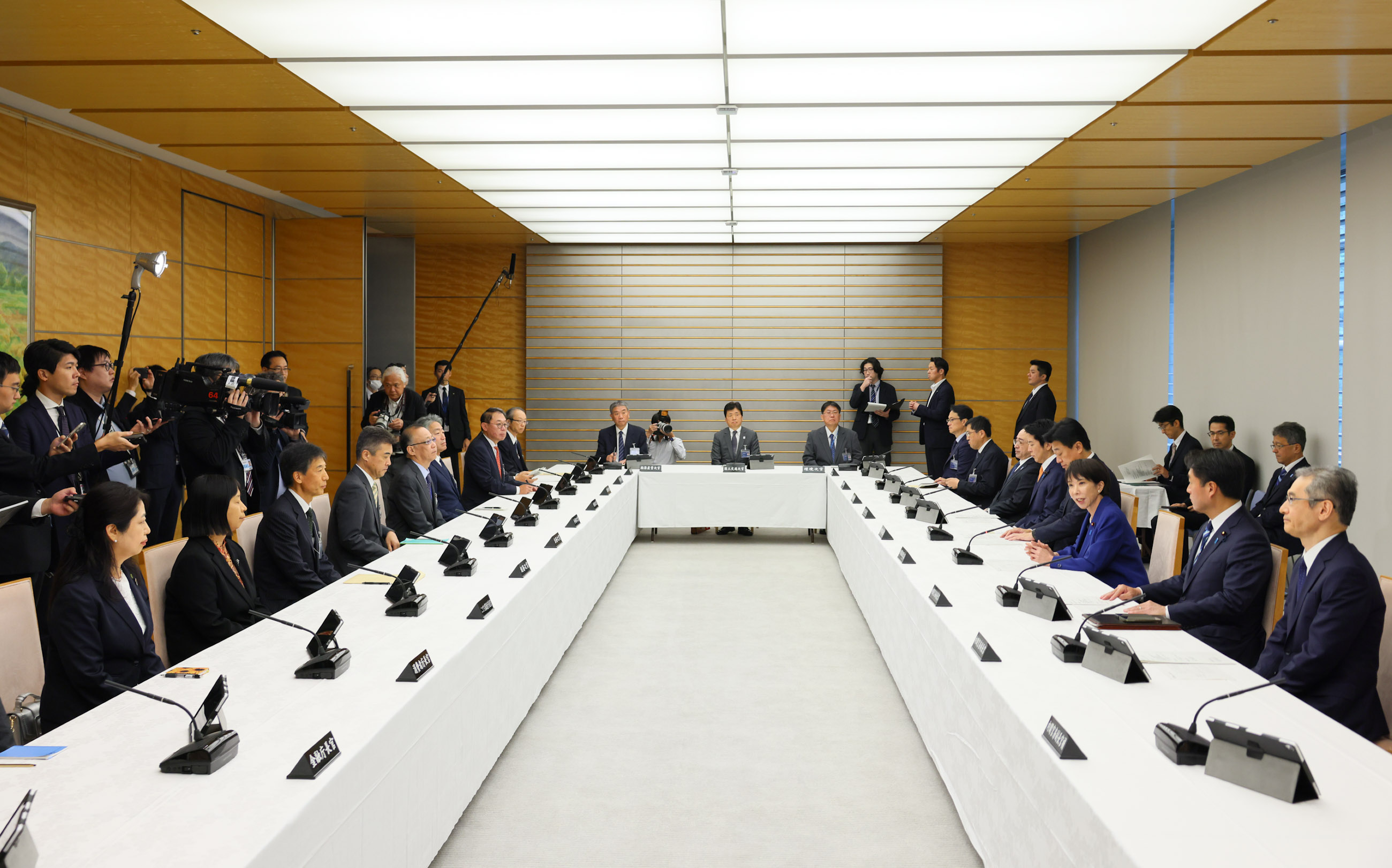 Prime Minister Takaichi delivering an address (6)