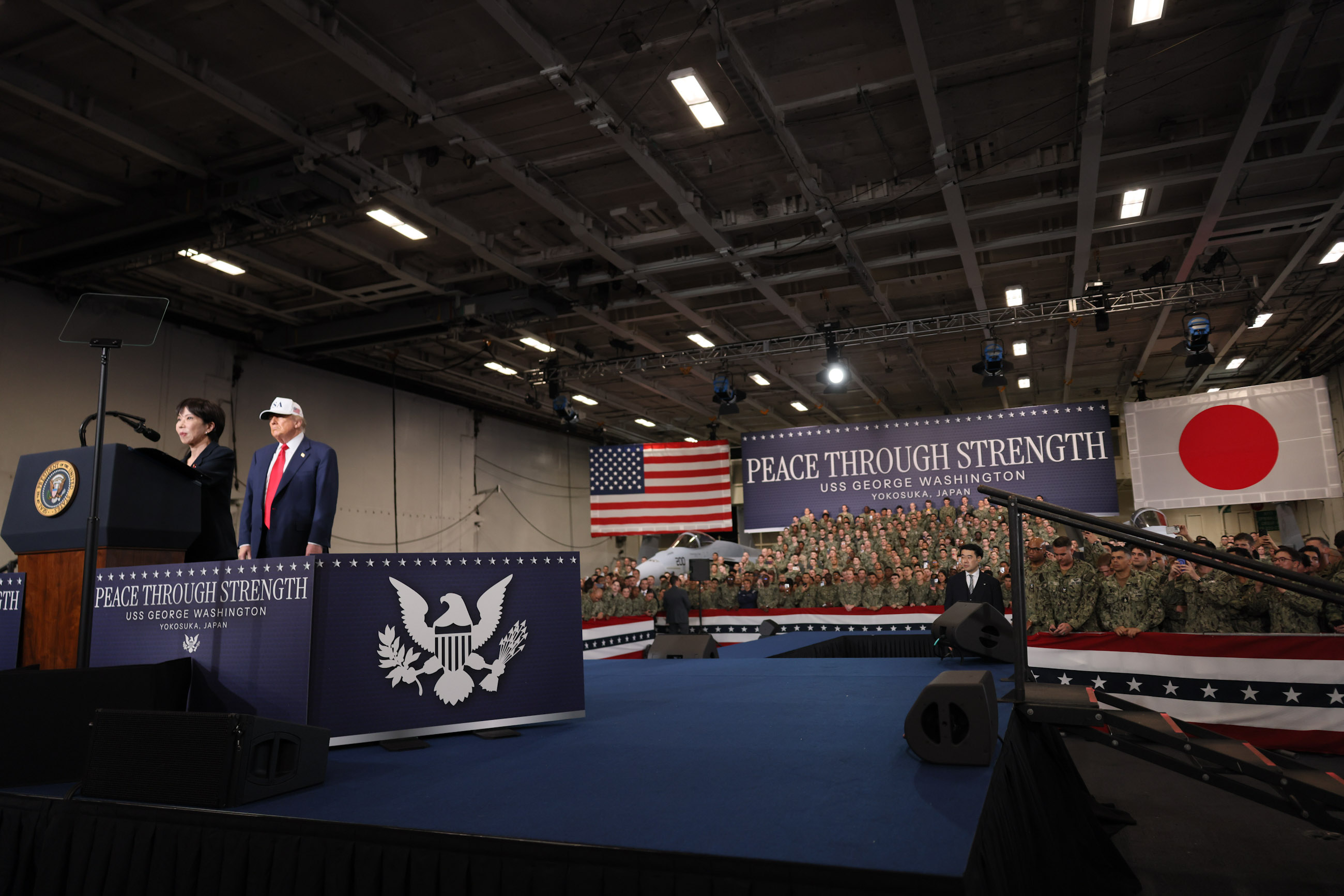 Prime Minister Takaichi delivering remarks (2)