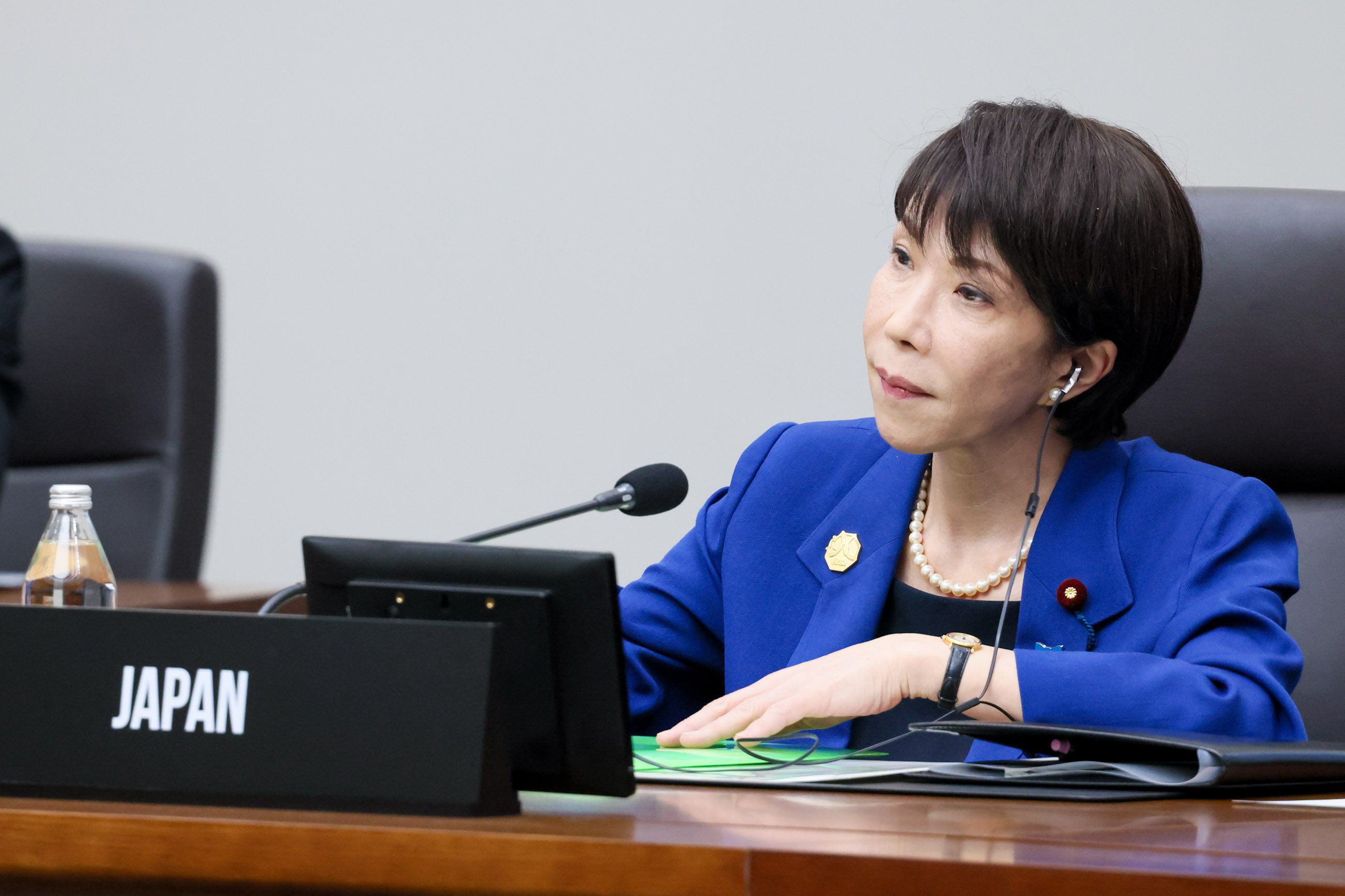 Prime Minister Takaichi attending the first session of the APEC Economic Leaders’ Meeting (8)
