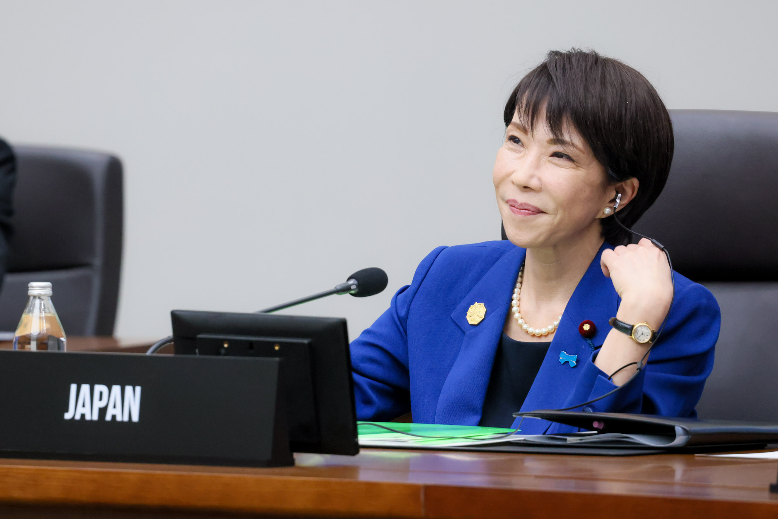 Prime Minister Takaichi attending the first session of the APEC Economic Leaders’ Meeting (9)
