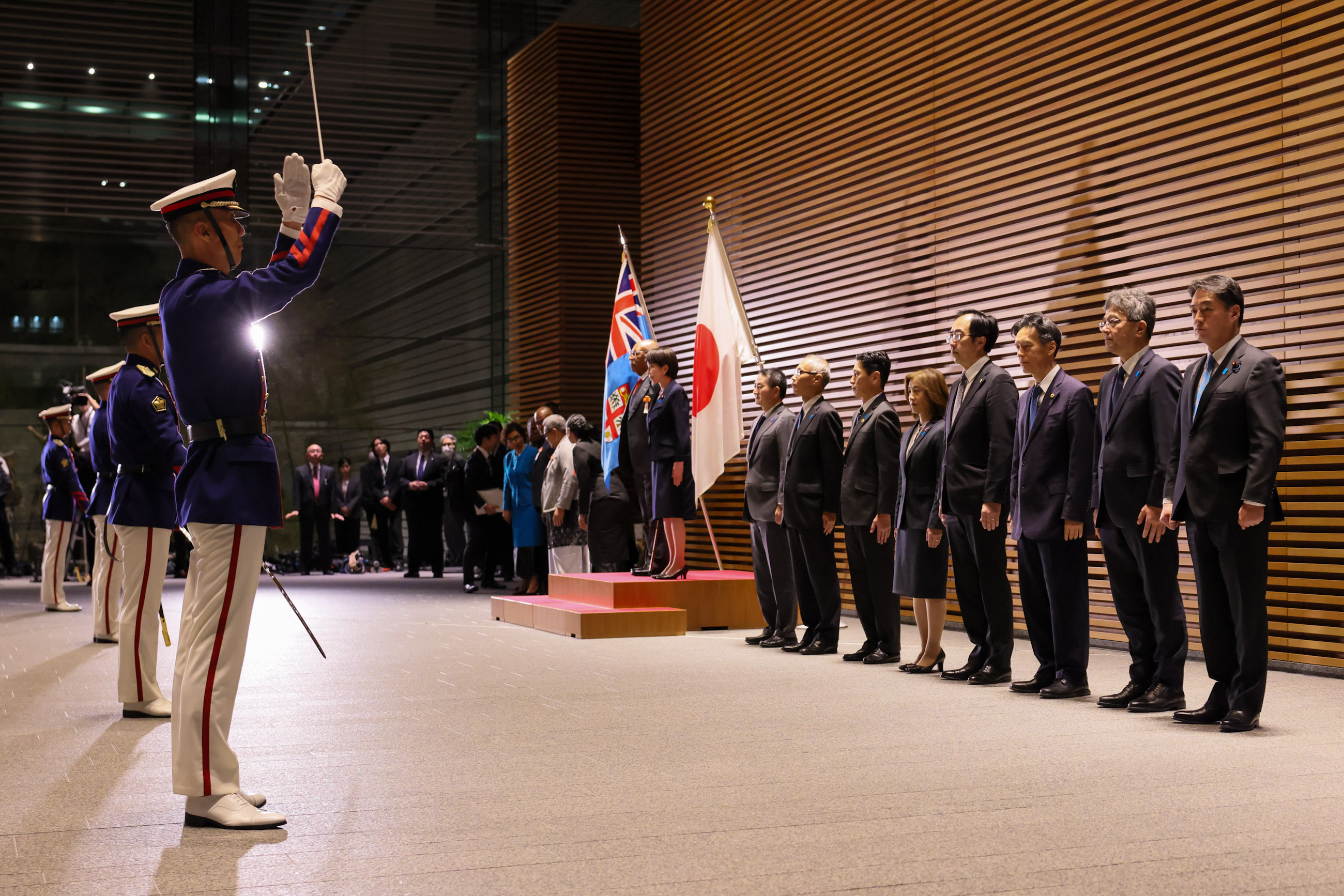 Salute and guard of honor ceremony (1)