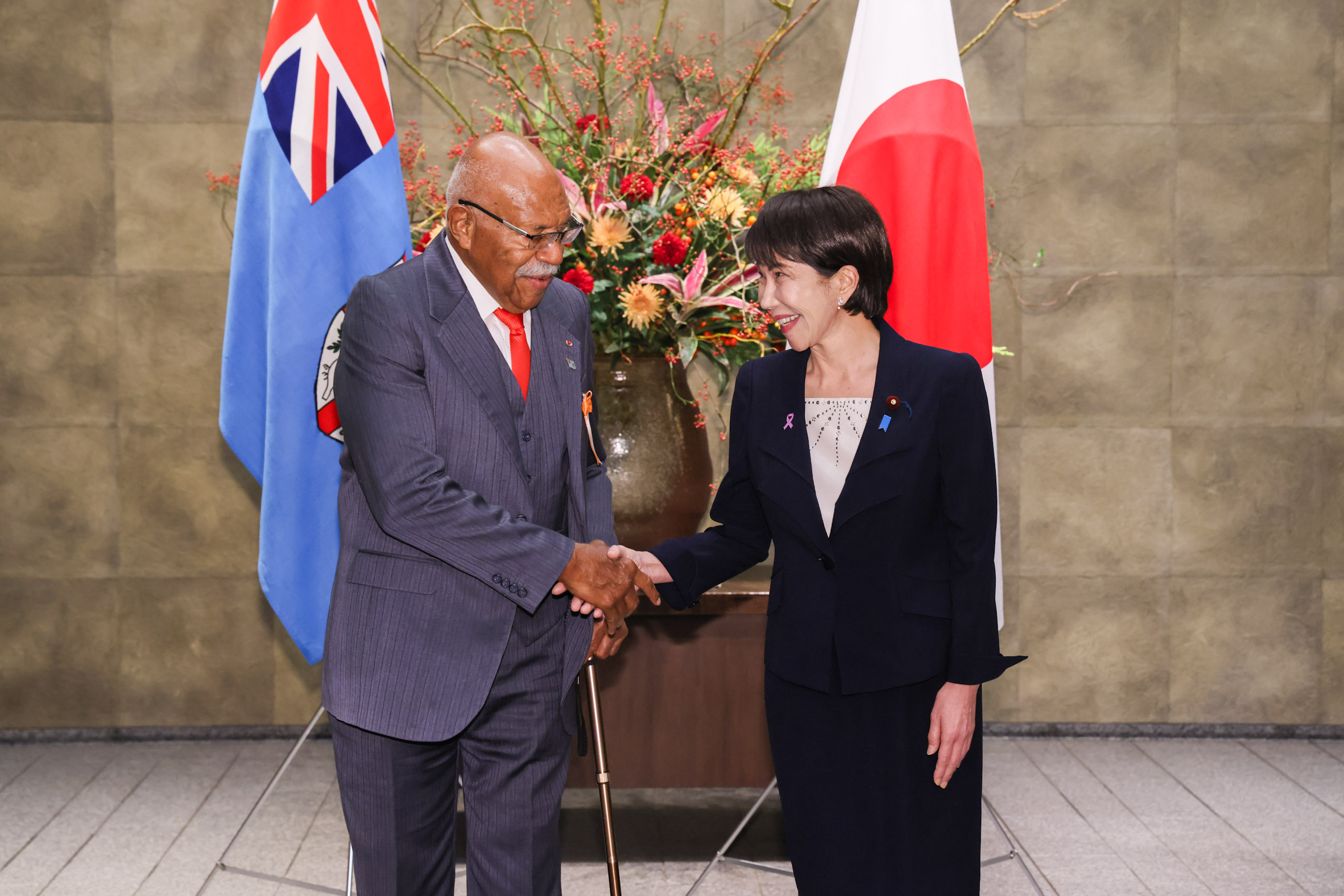 Japan-Fiji Summit Meeting (2)