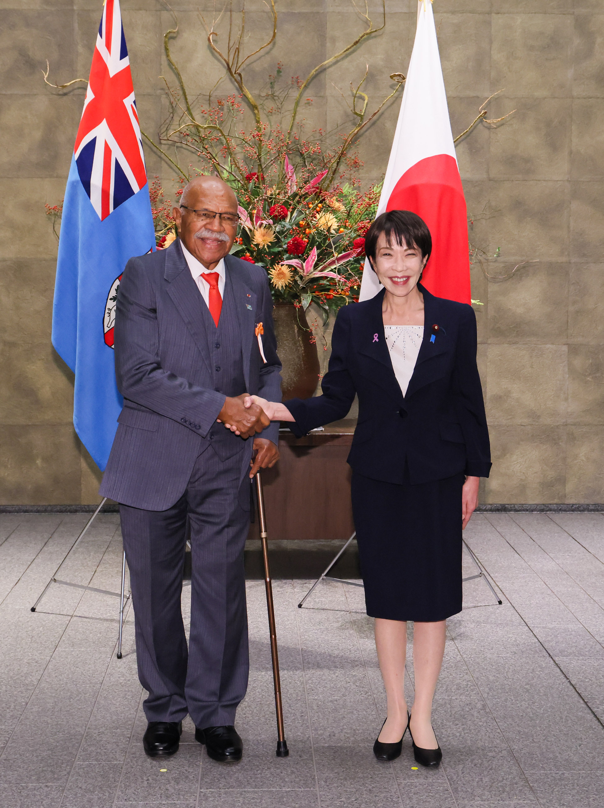 Japan-Fiji Summit Meeting (3)