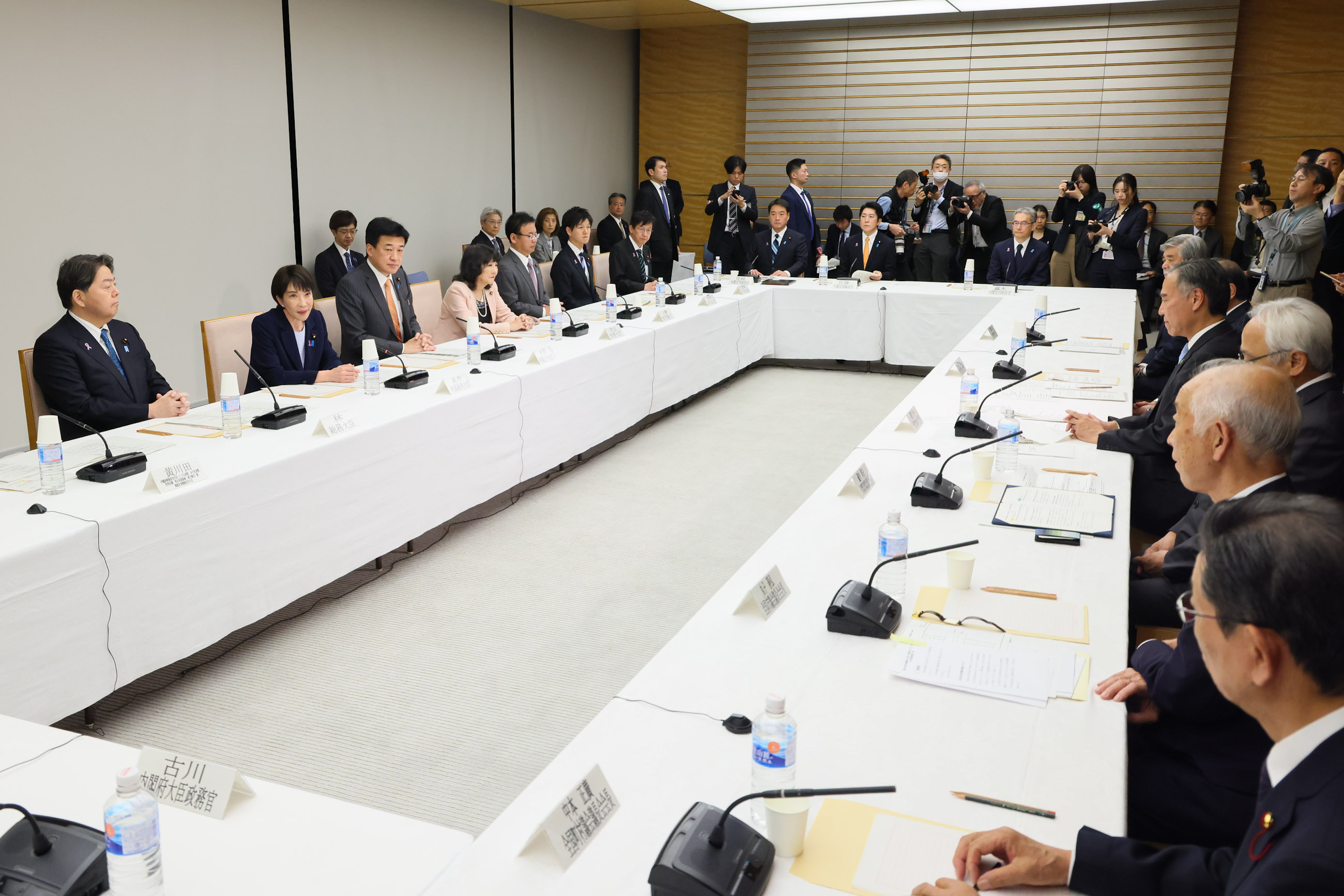 Prime Minister Takaichi making remarks (2)