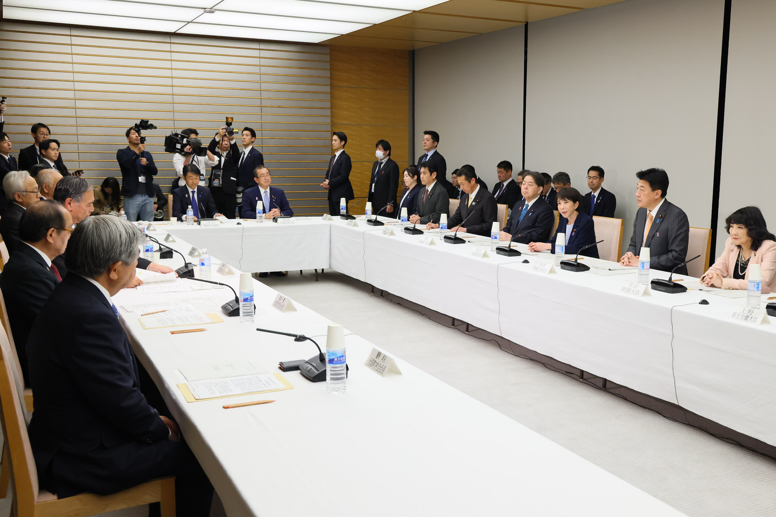 Prime Minister Takaichi making remarks (3)