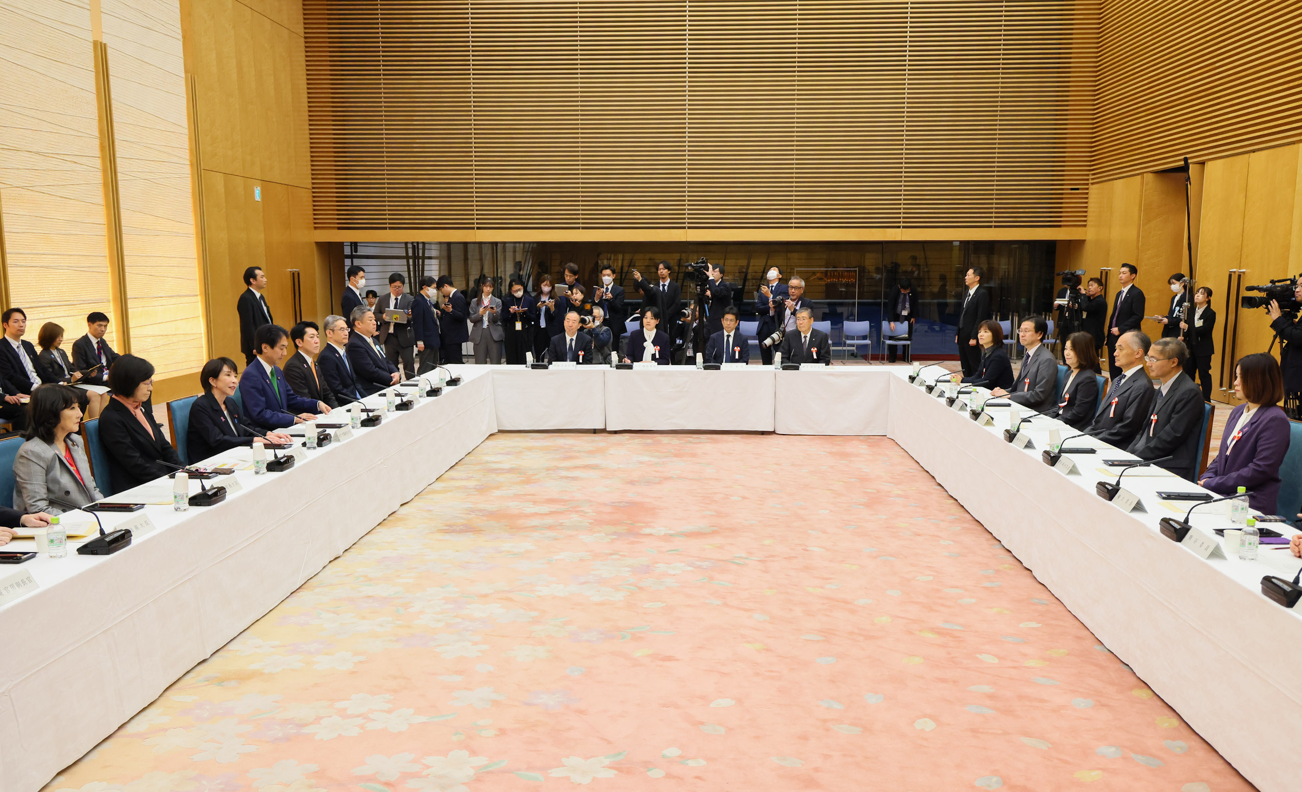 Prime Minister Takaichi delivering remarks (3)