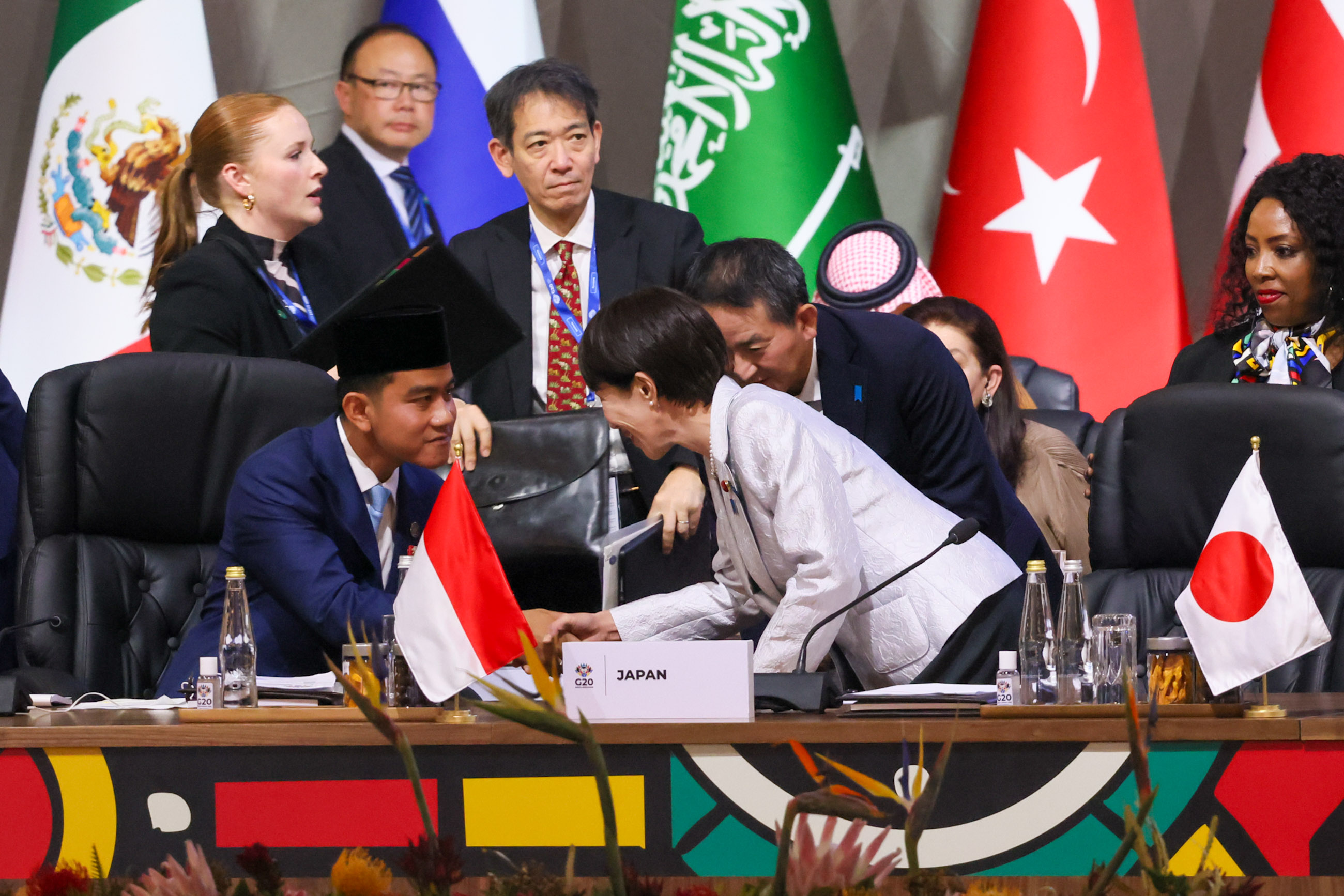 Prime Minister Takaichi attending Session 1 of the G20 Summit (3)