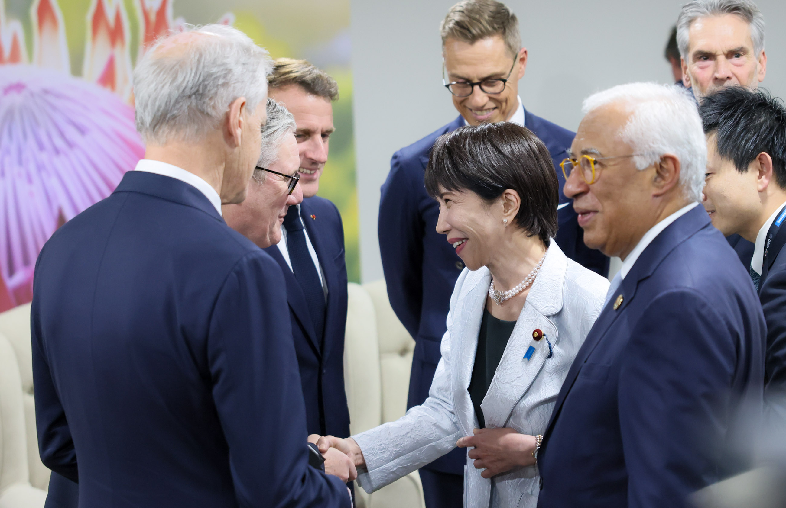 Prime Minister Takaichi attending a Leaders’ Meeting on Peace in Ukraine (3)