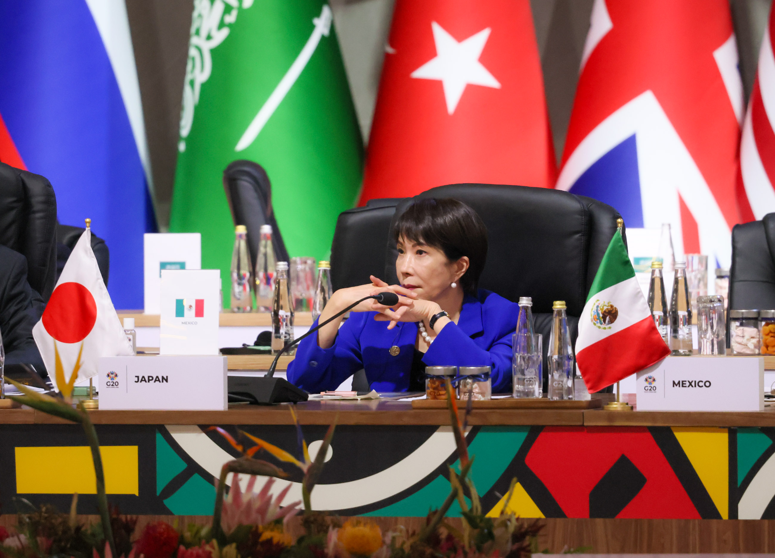 Prime Minister Takaichi attending Session 3 of the G20 Summit (2)