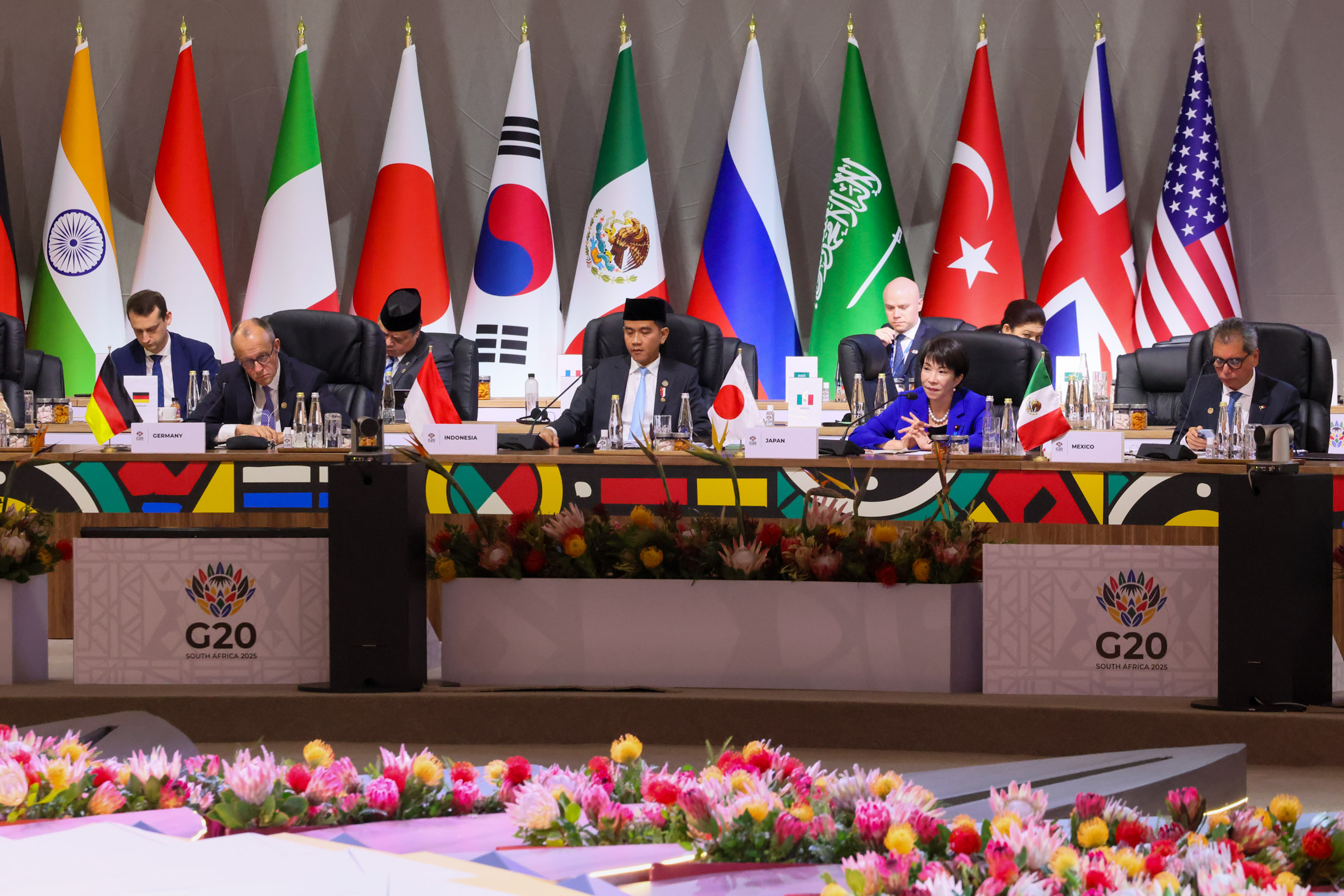 Prime Minister Takaichi attending Session 3 of the G20 Summit (3)