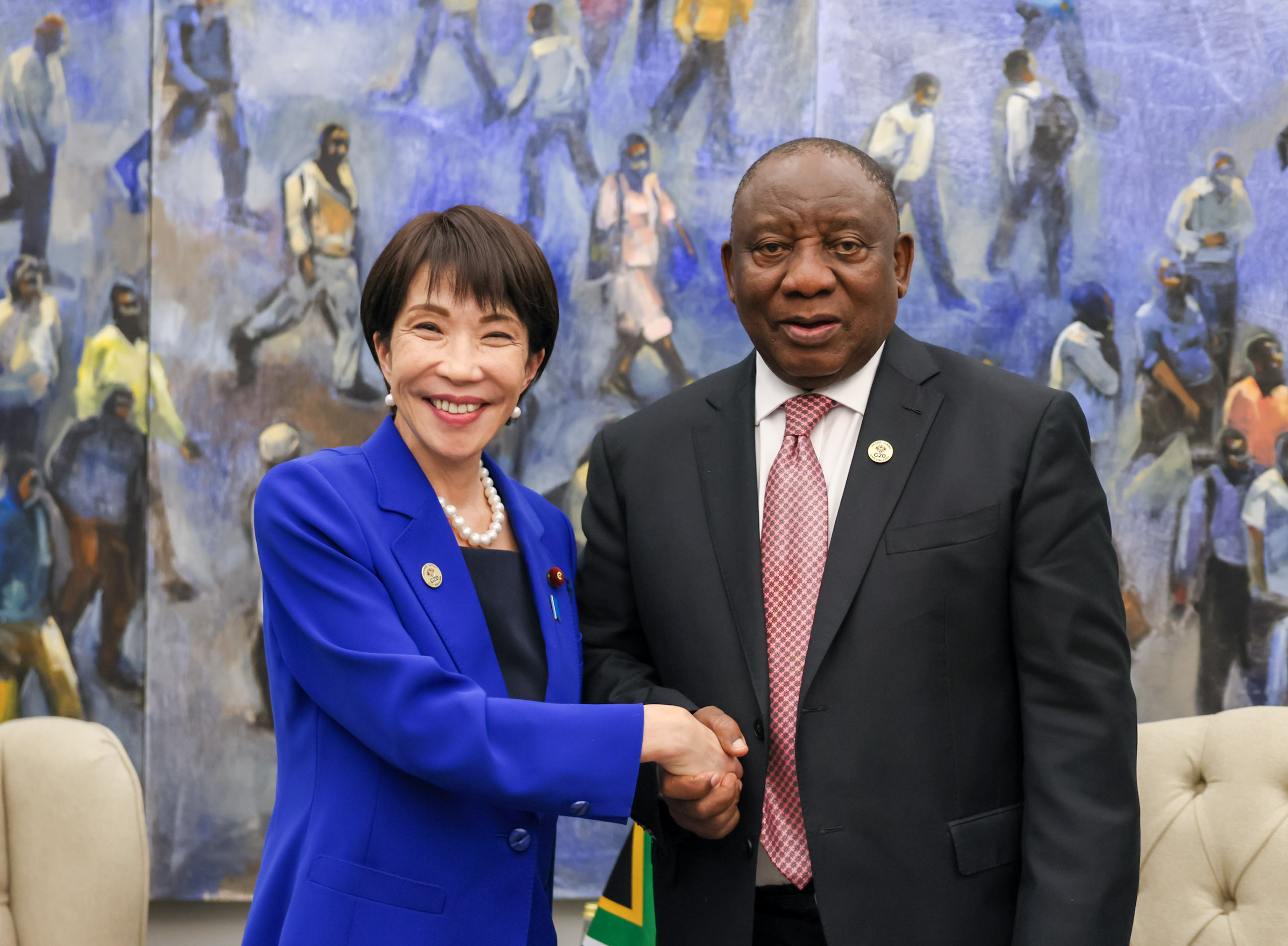 Japan-South Africa Summit Meeting (1)