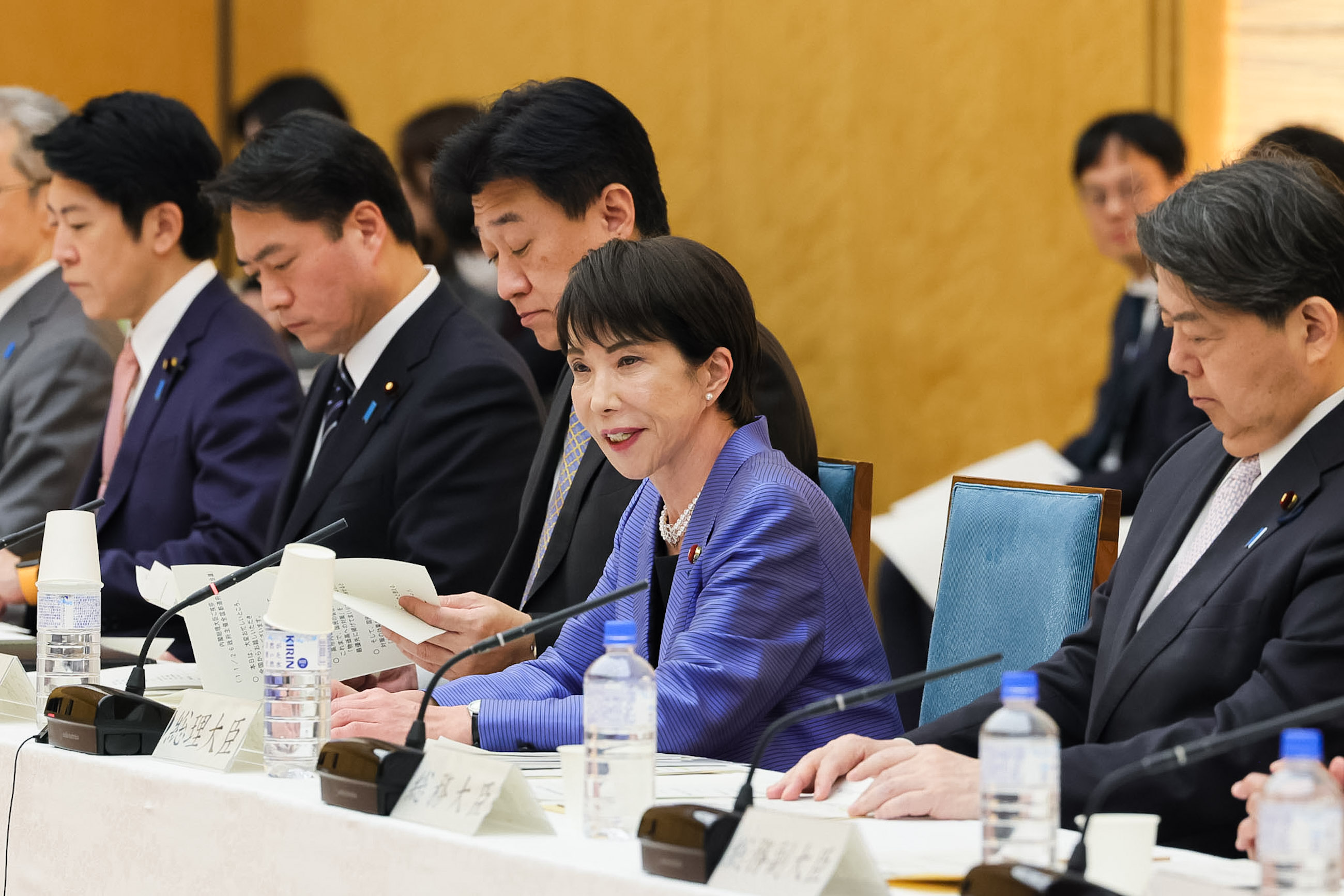 Prime Minister Takaichi attending the conference (5)