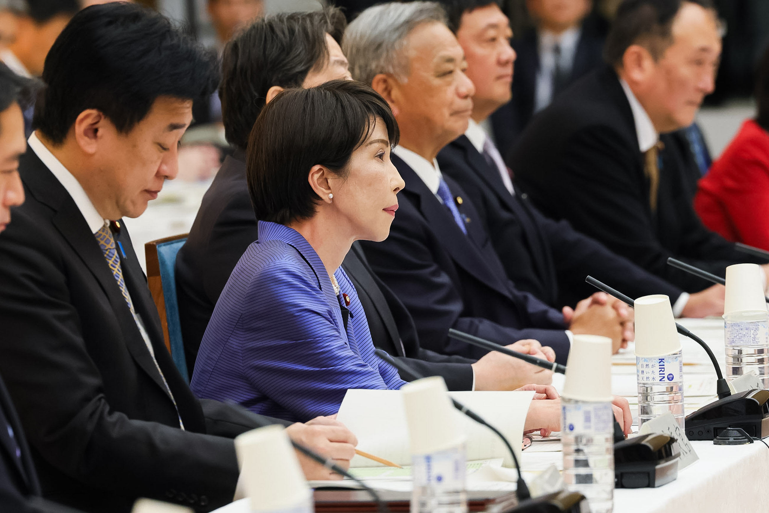 Prime Minister Takaichi attending the conference (7)