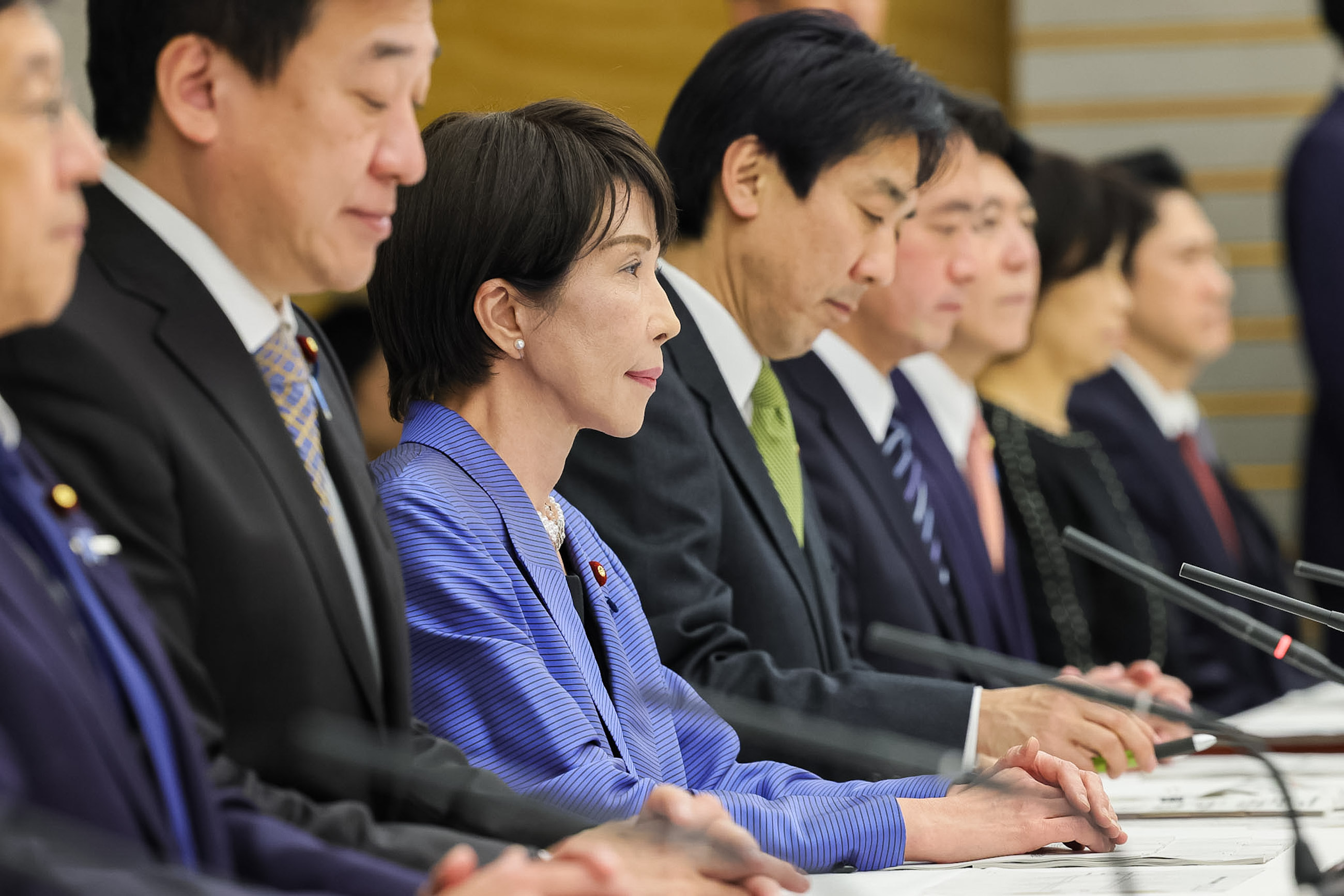 Prime Minister Takaichi attending the meeting (5)