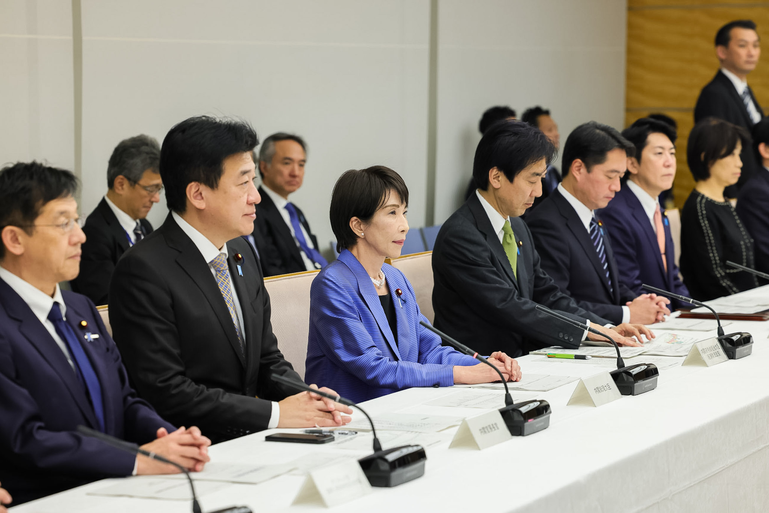 Prime Minister Takaichi attending the meeting (6)