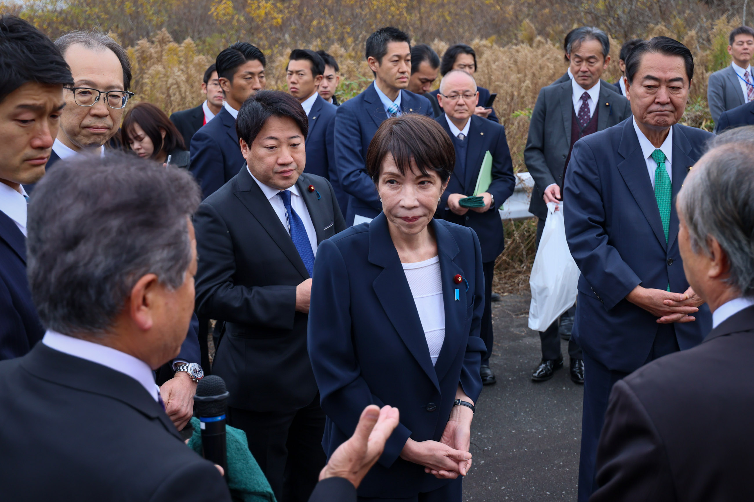 Prime Minister Takaichi visiting the Difficult-to-Return Zones in Futaba Town (3)