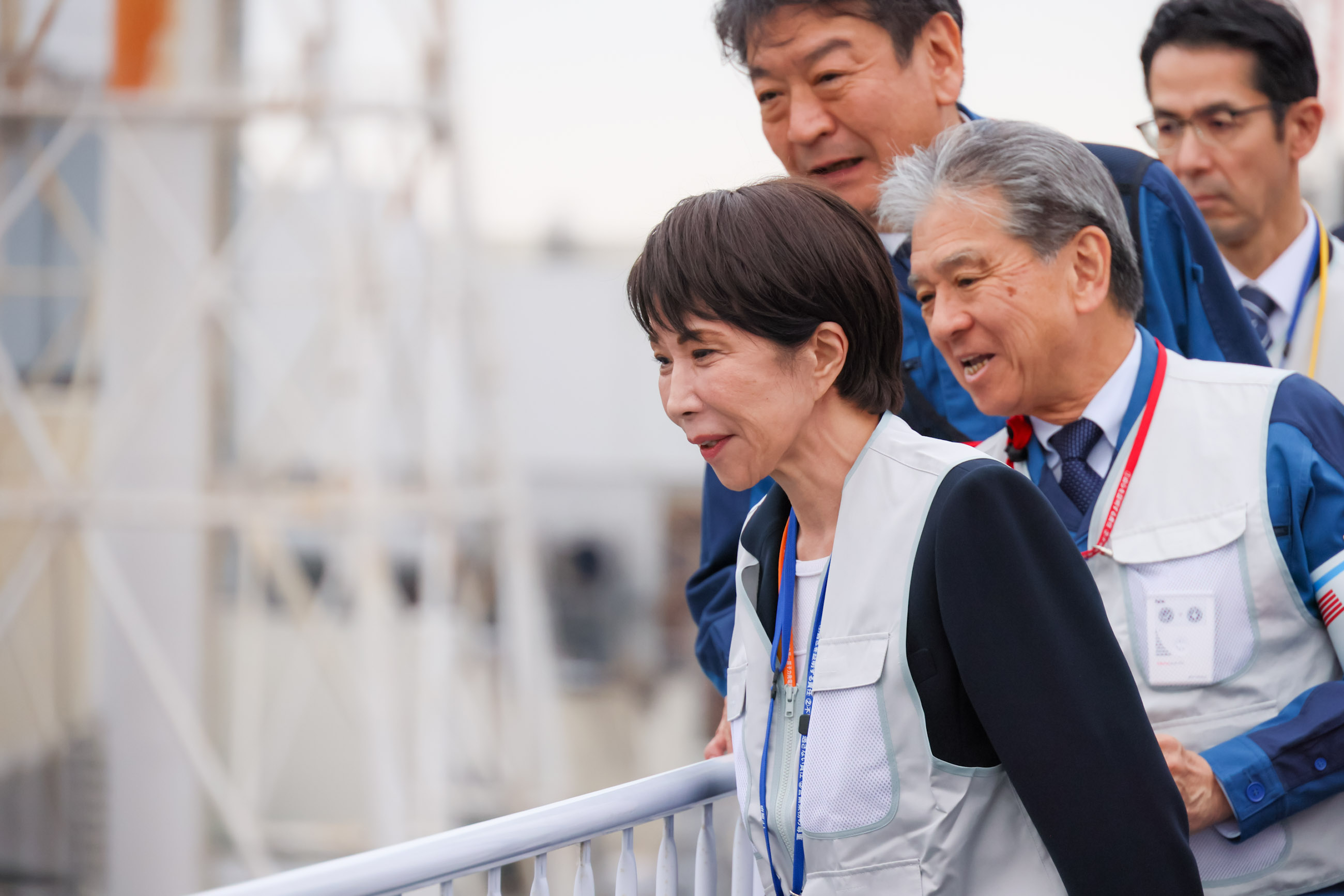 Prime Minister Takaichi visiting the nuclear power plant (5)