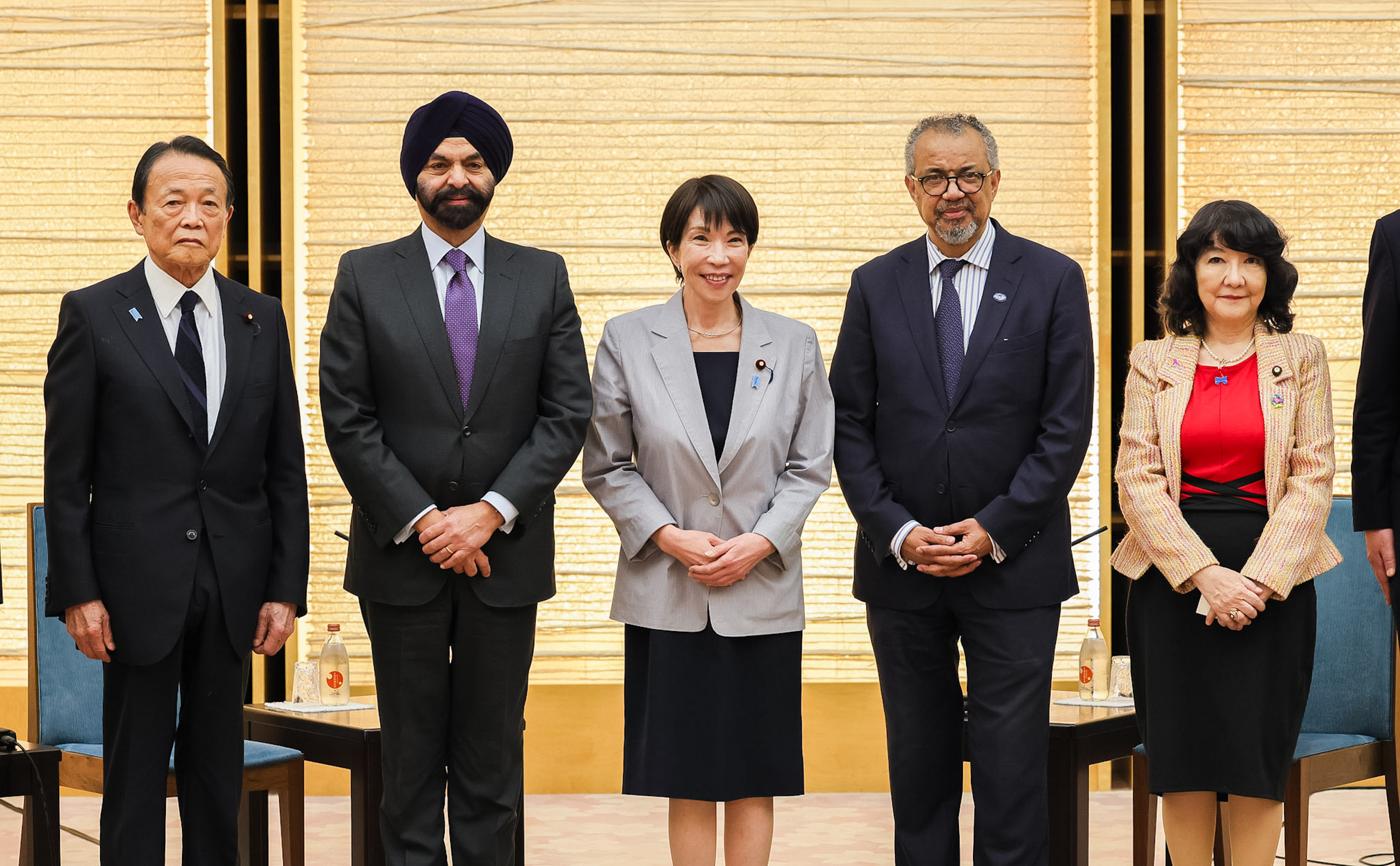Prime Minister Takaichi receiving a courtesy call (4)
