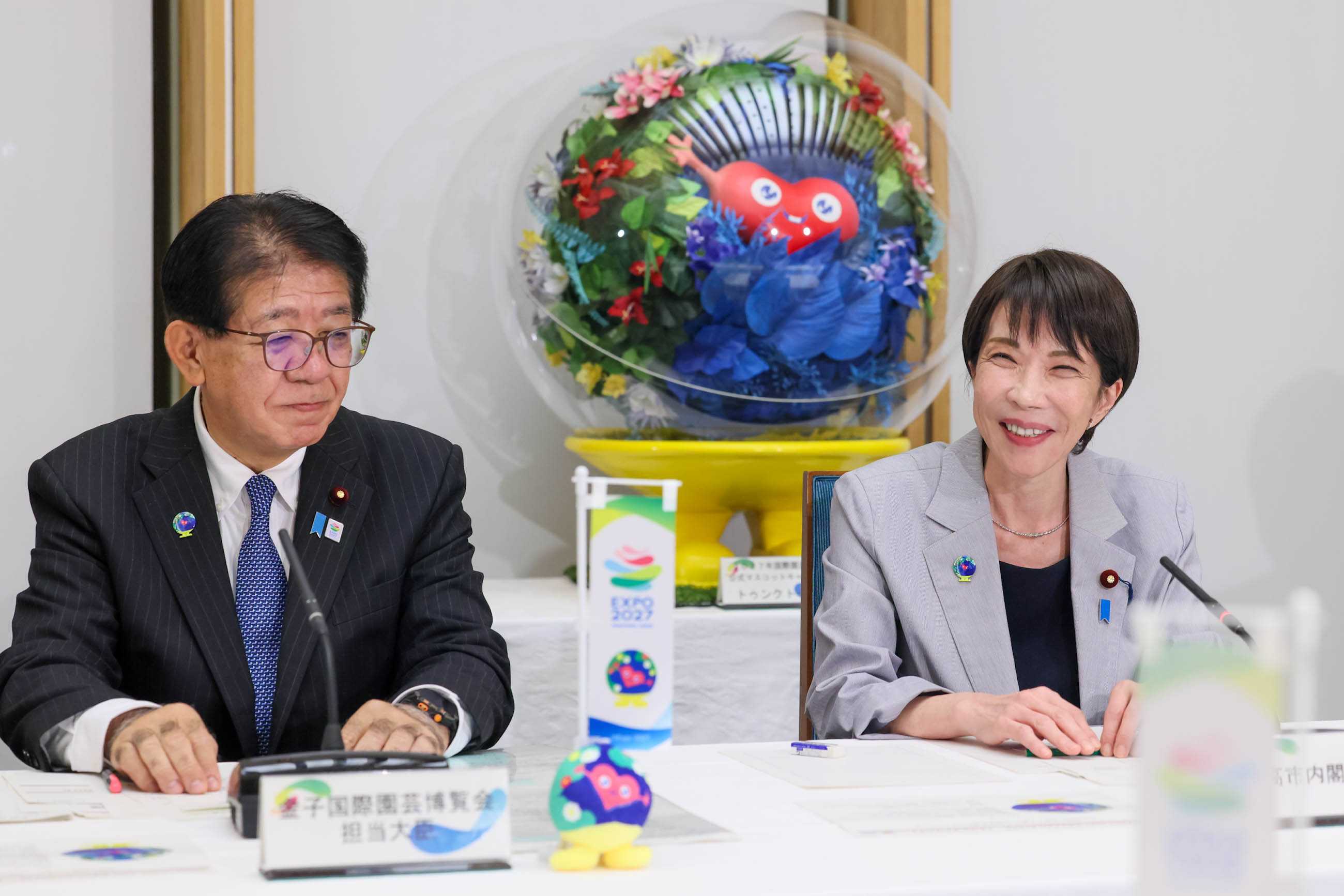 Prime Minister Takaichi wrapping up the meeting (3)