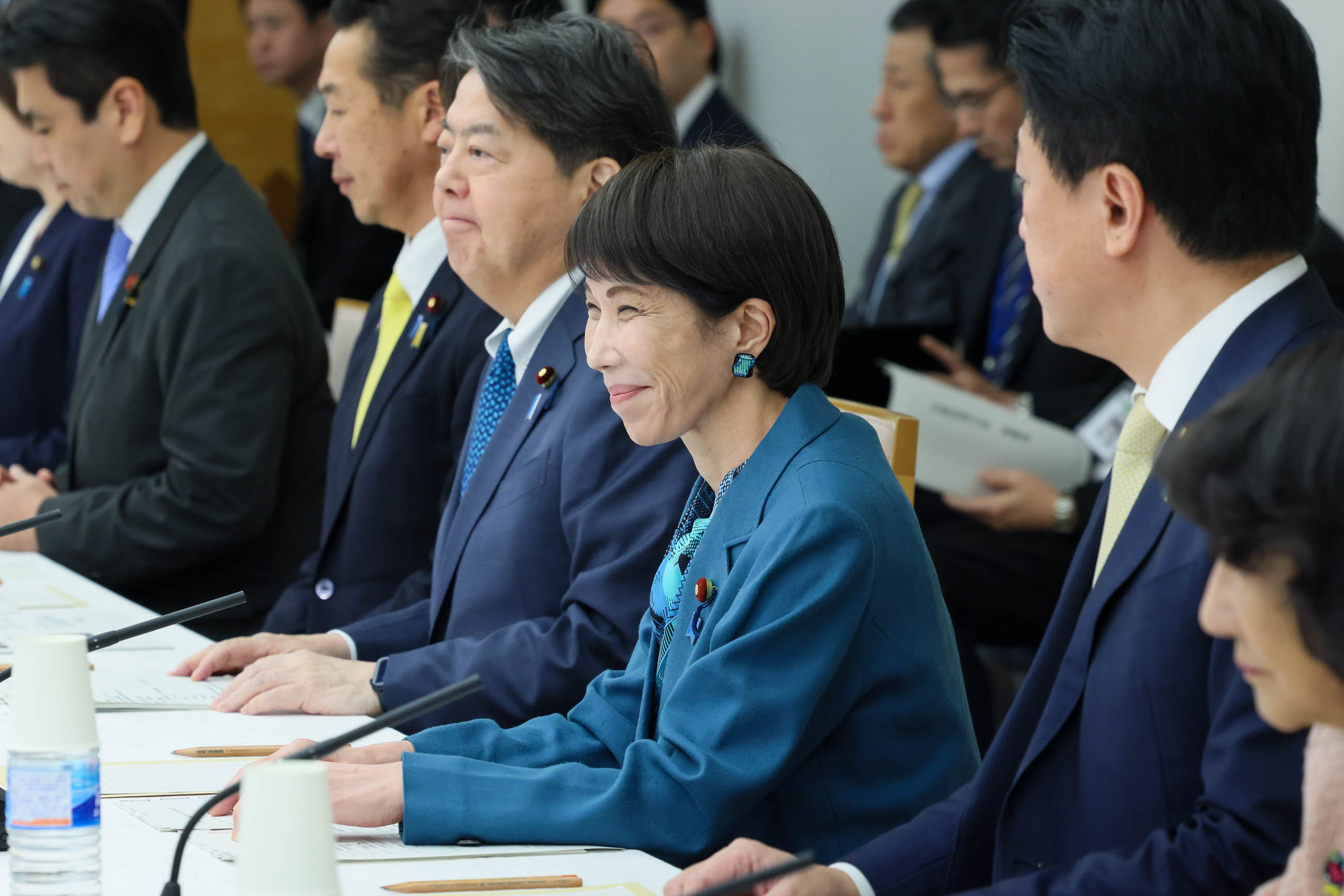 Prime Minister Takaichi making remarks (2)