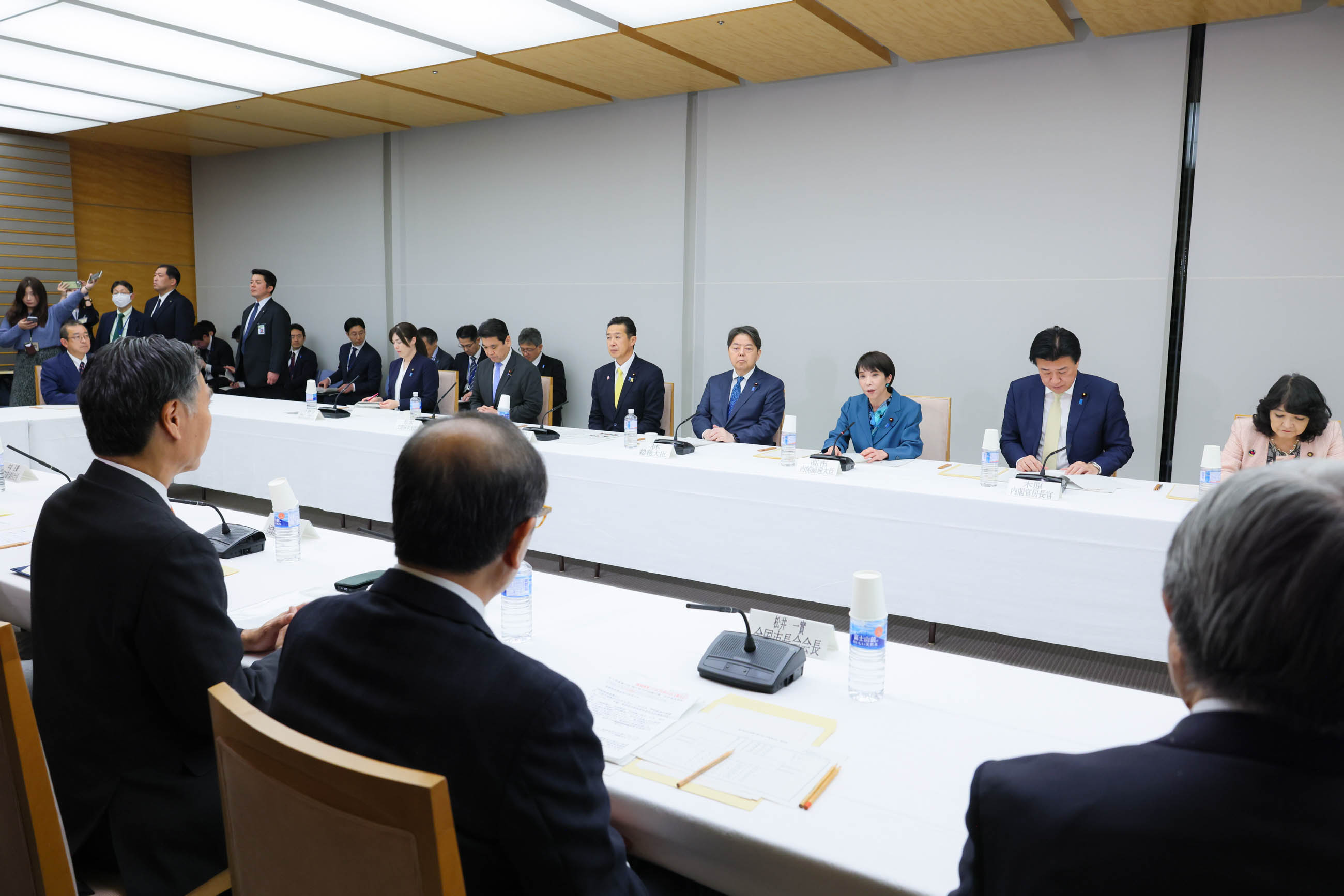 Prime Minister Takaichi making remarks (4)