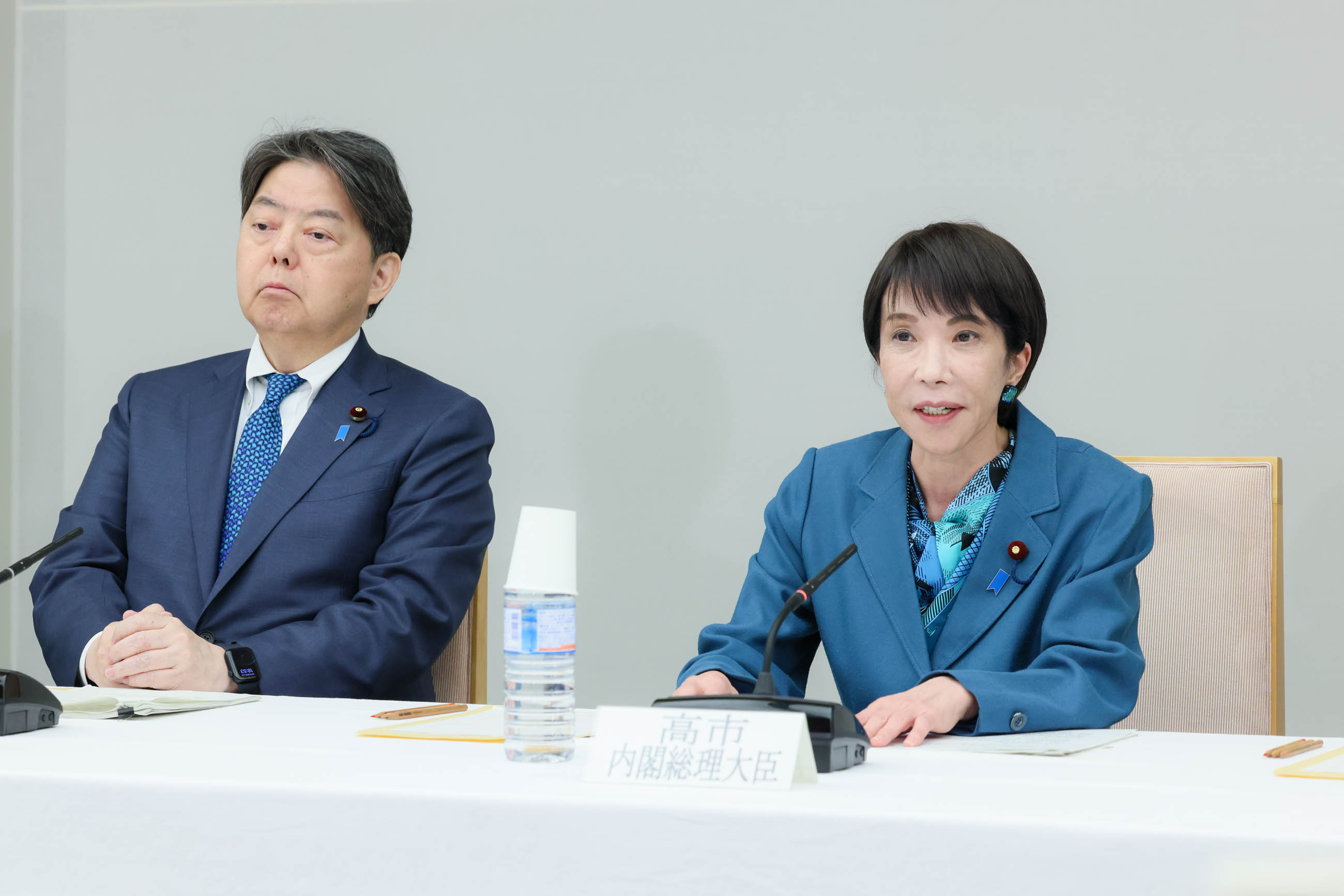 Prime Minister Takaichi making remarks (5)